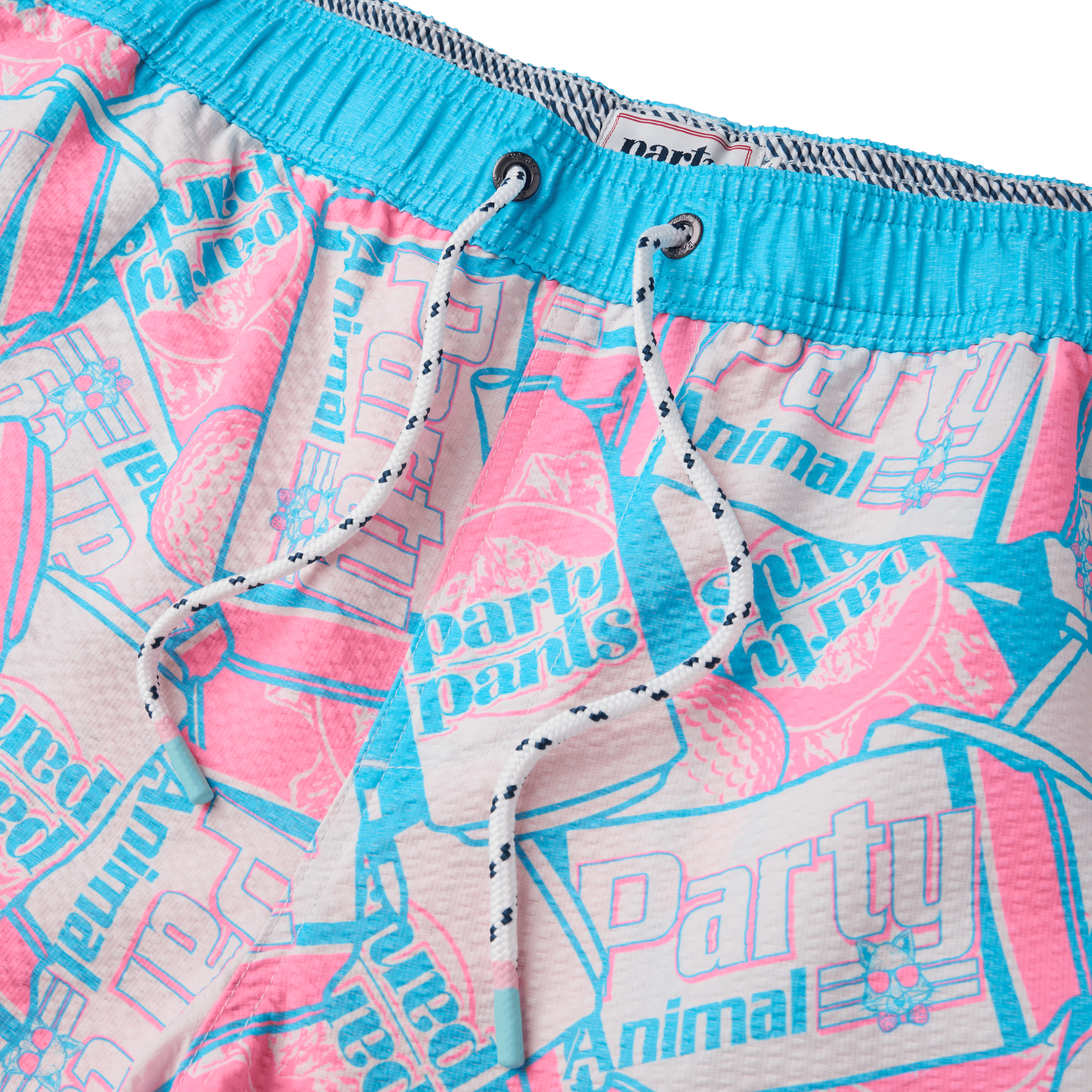 5" 6-Pack Cyan Party Starter Short PARTY STARTER SHORT PARTY PANTS