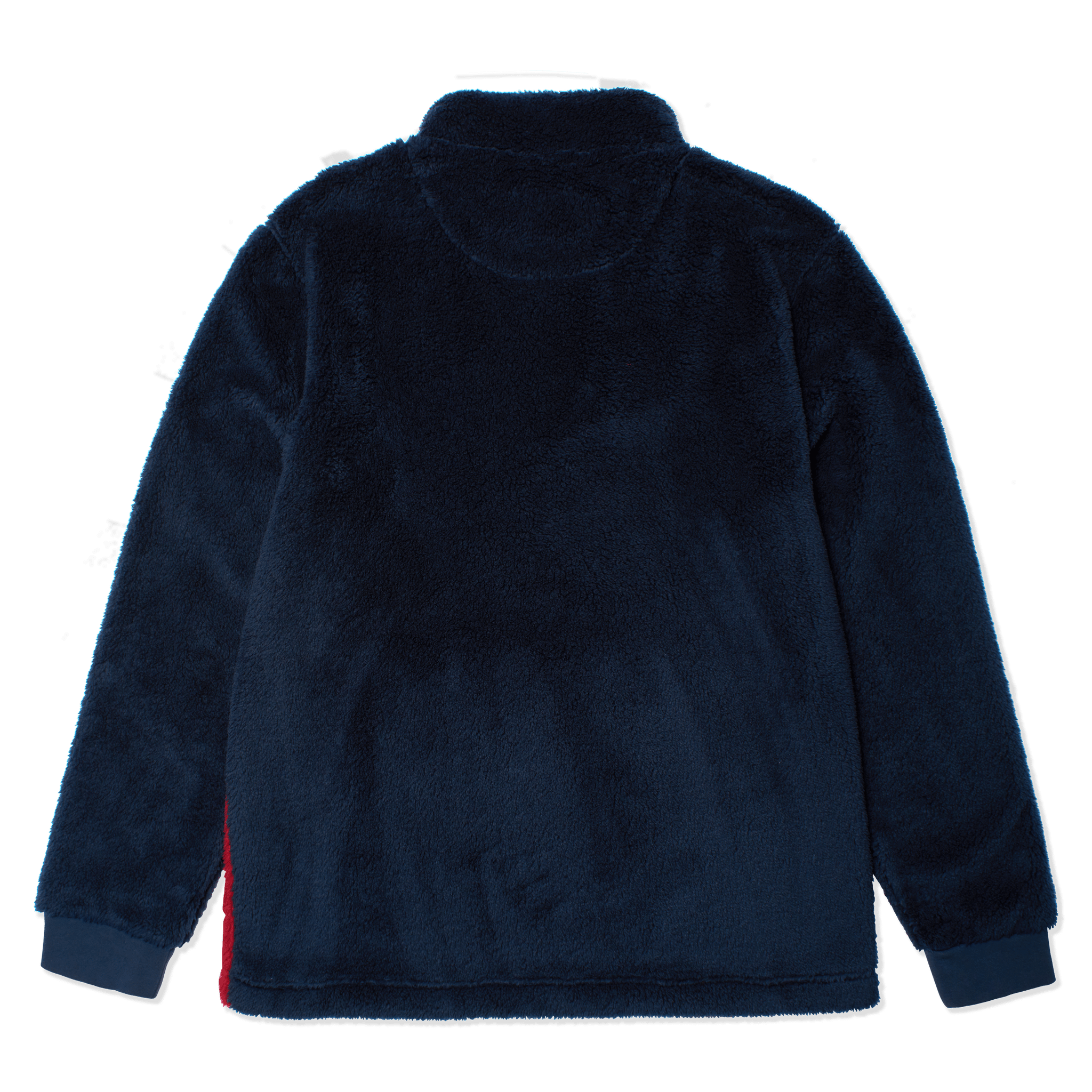 OTTO 1/4 ZIP FLEECE PULLOVER - NAVY FLEECE TOPS PARTY PANTS