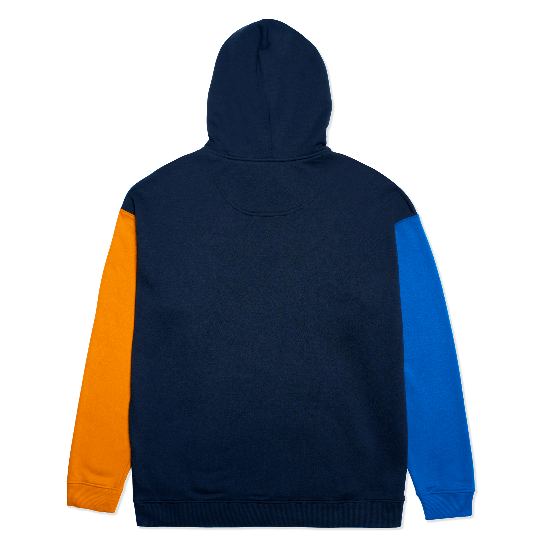 CHASE COLOR BLOCK HOODIE - NAVY FLEECE TOPS PARTY PANTS