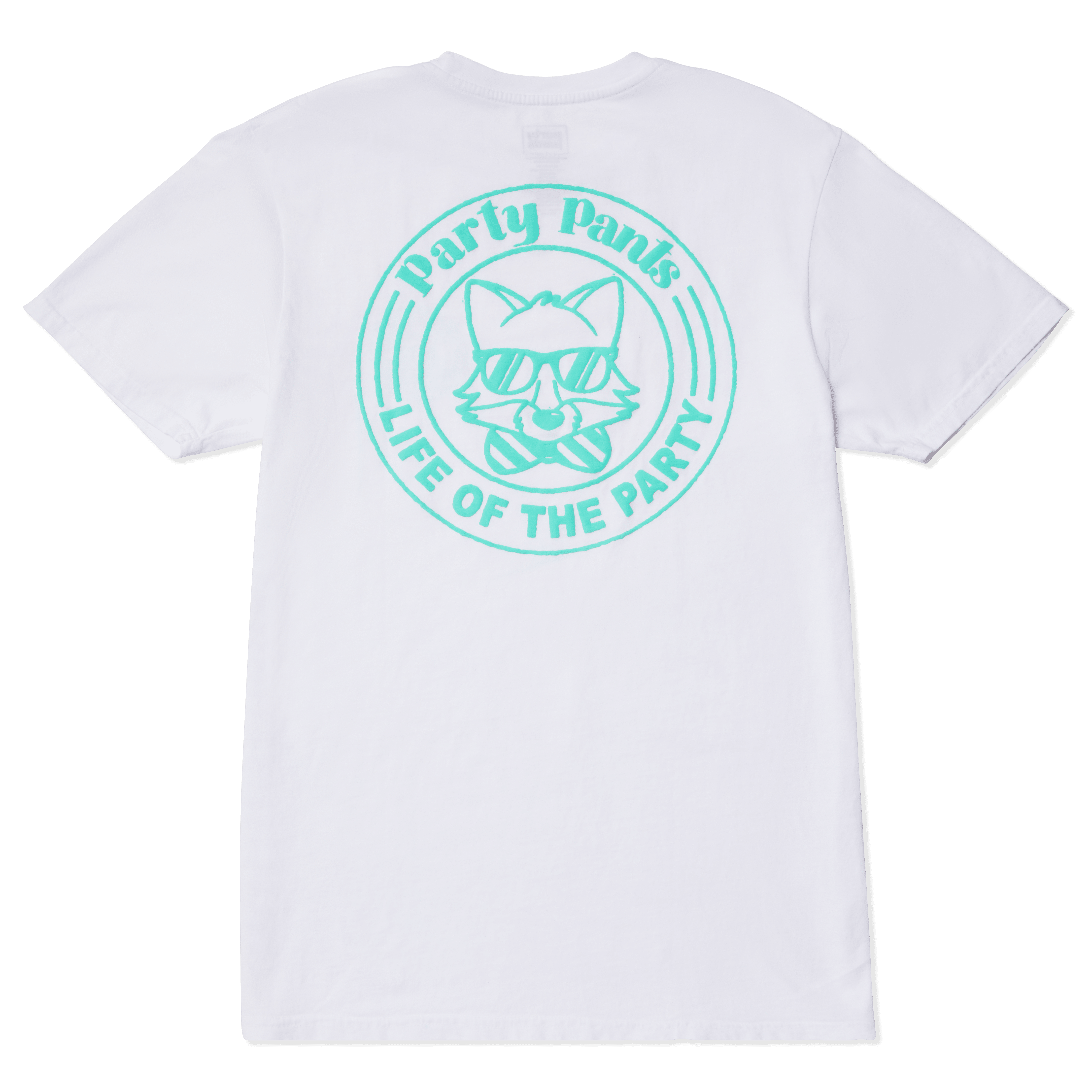 LIFE OF THE PARTY T-SHIRT - WHITE TEE PARTY PANTS 