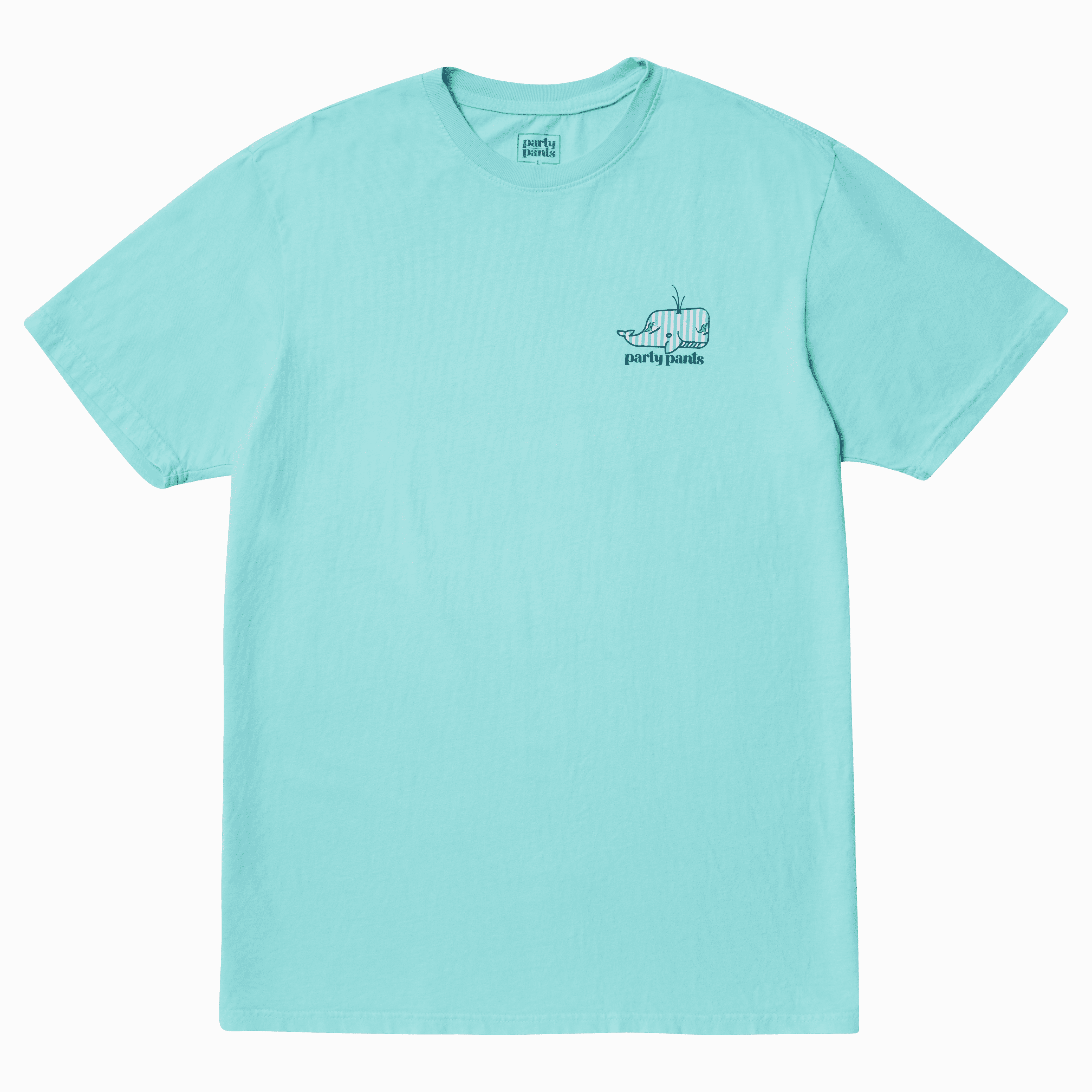 MOBY FILLS T-SHIRT - MINT TEE PARTY PANTS