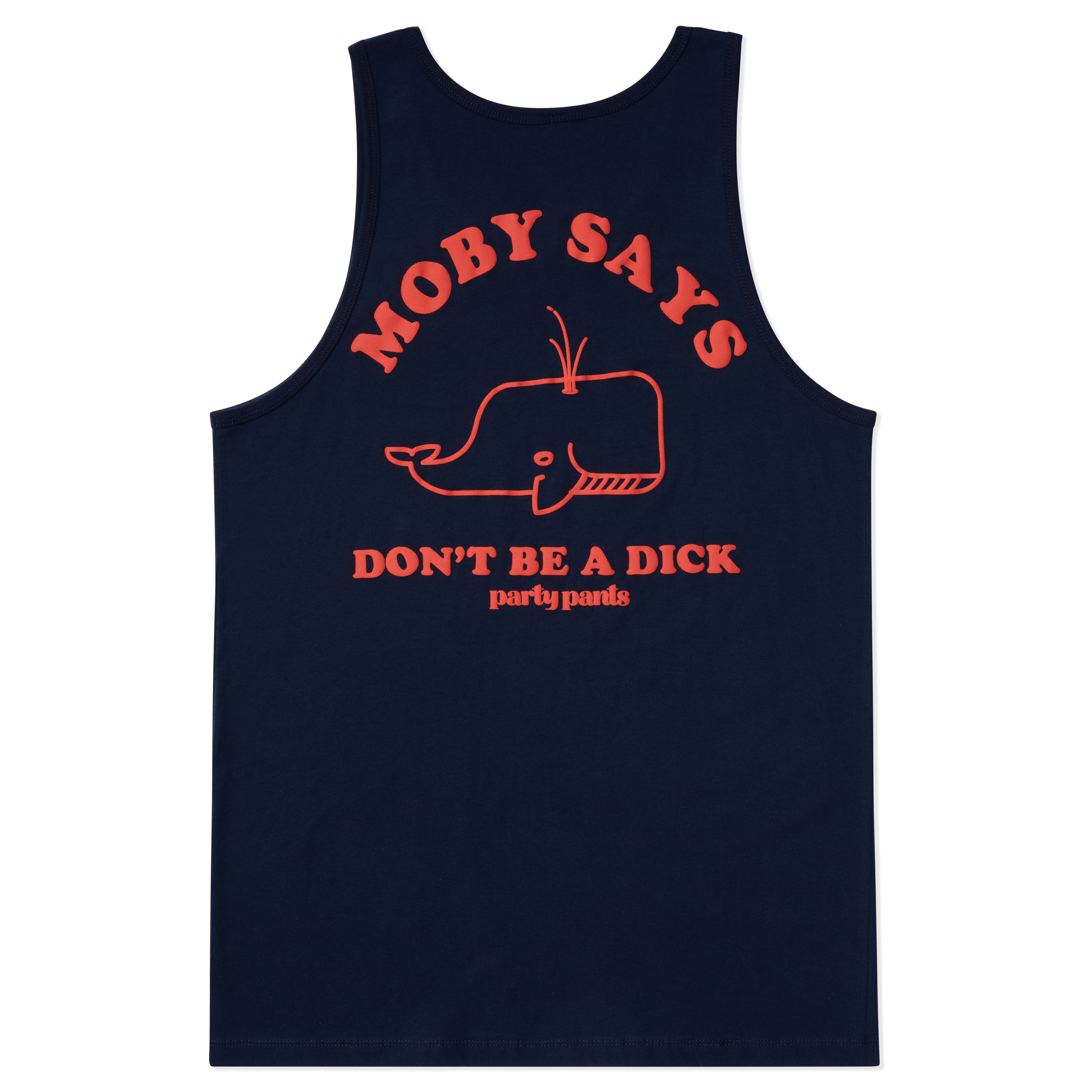 MOBY SAYS TANK - NAVY TANK PARTY PANTS
