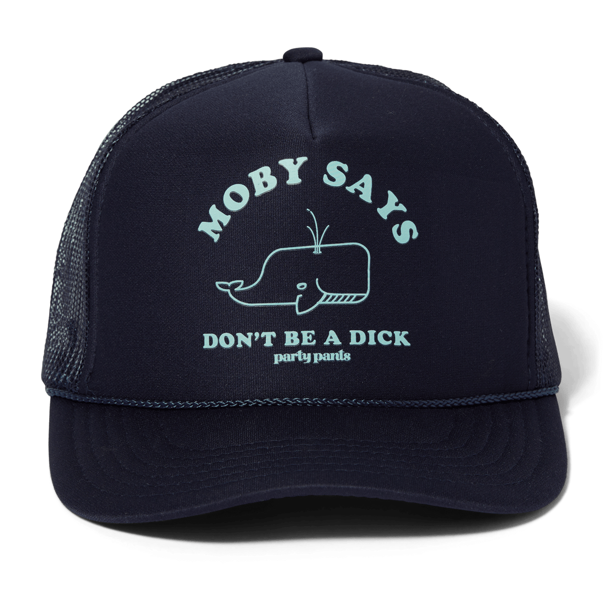 帽子 comes and goes nyby navy MOBYSAYSTRUCKER_P12429088_NAVY