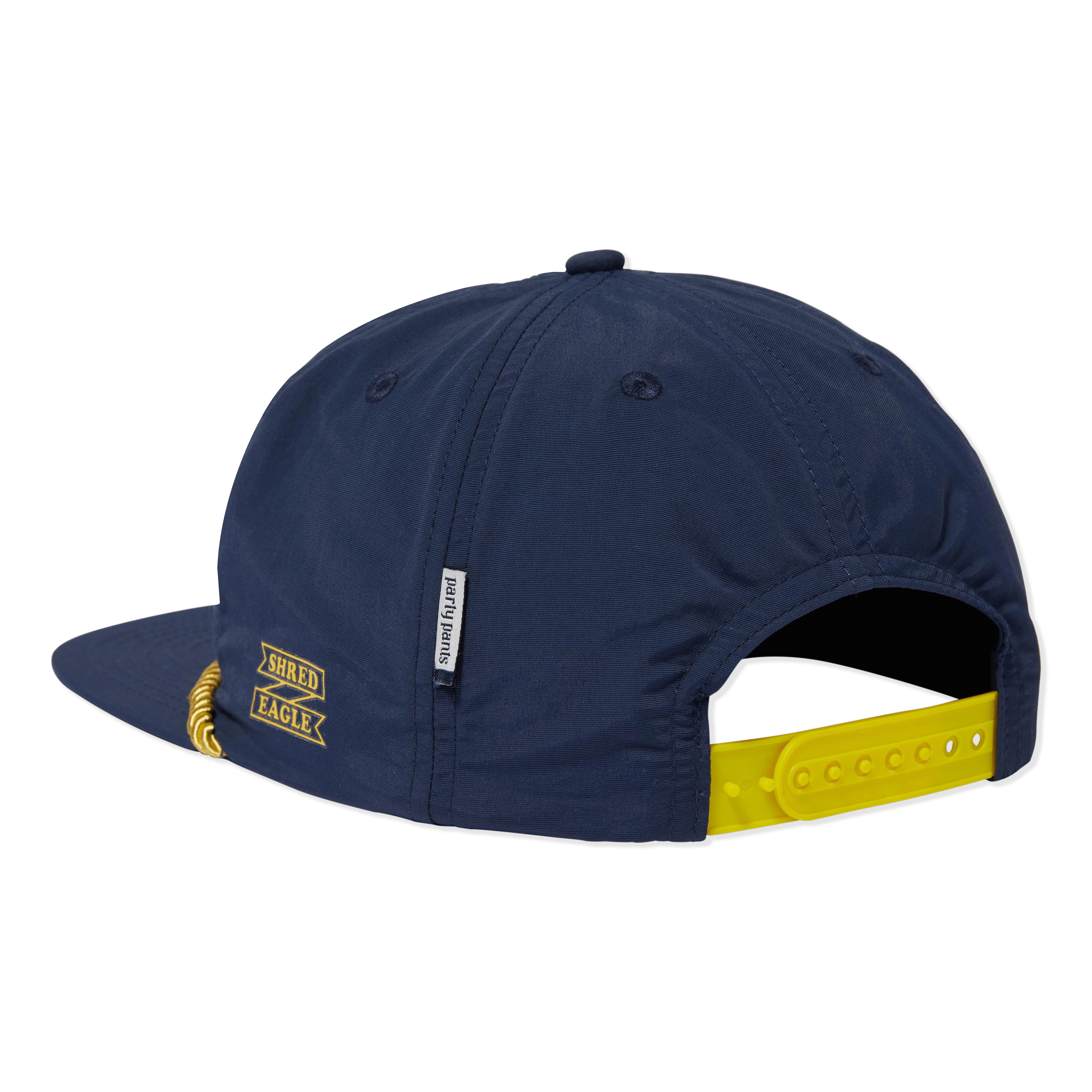 SHRED EAGLE NYLON HAT - NAVY HATS PARTY PANTS