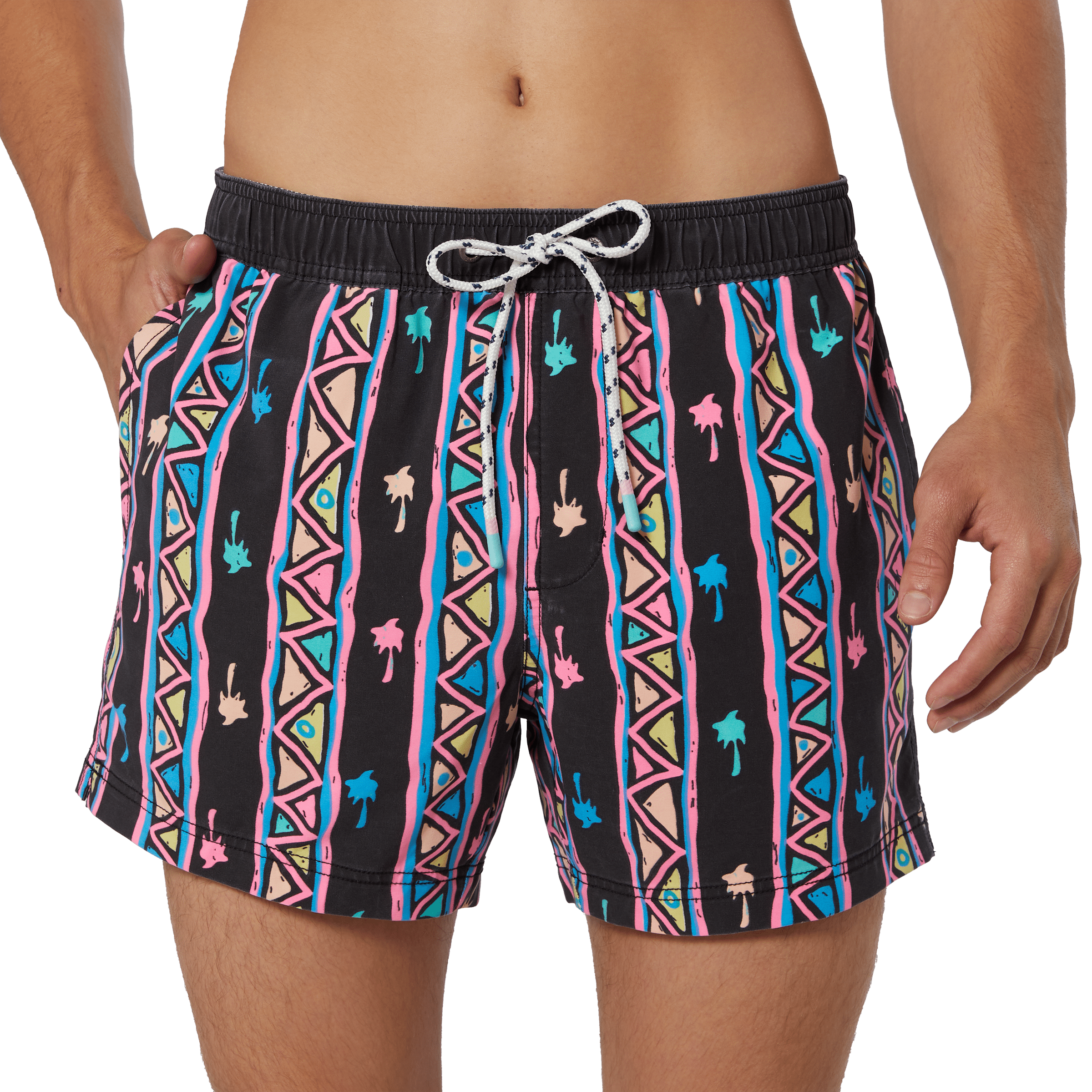 Upward Palm Black Party Starter Short Party Starter Short PARTY PANTS
