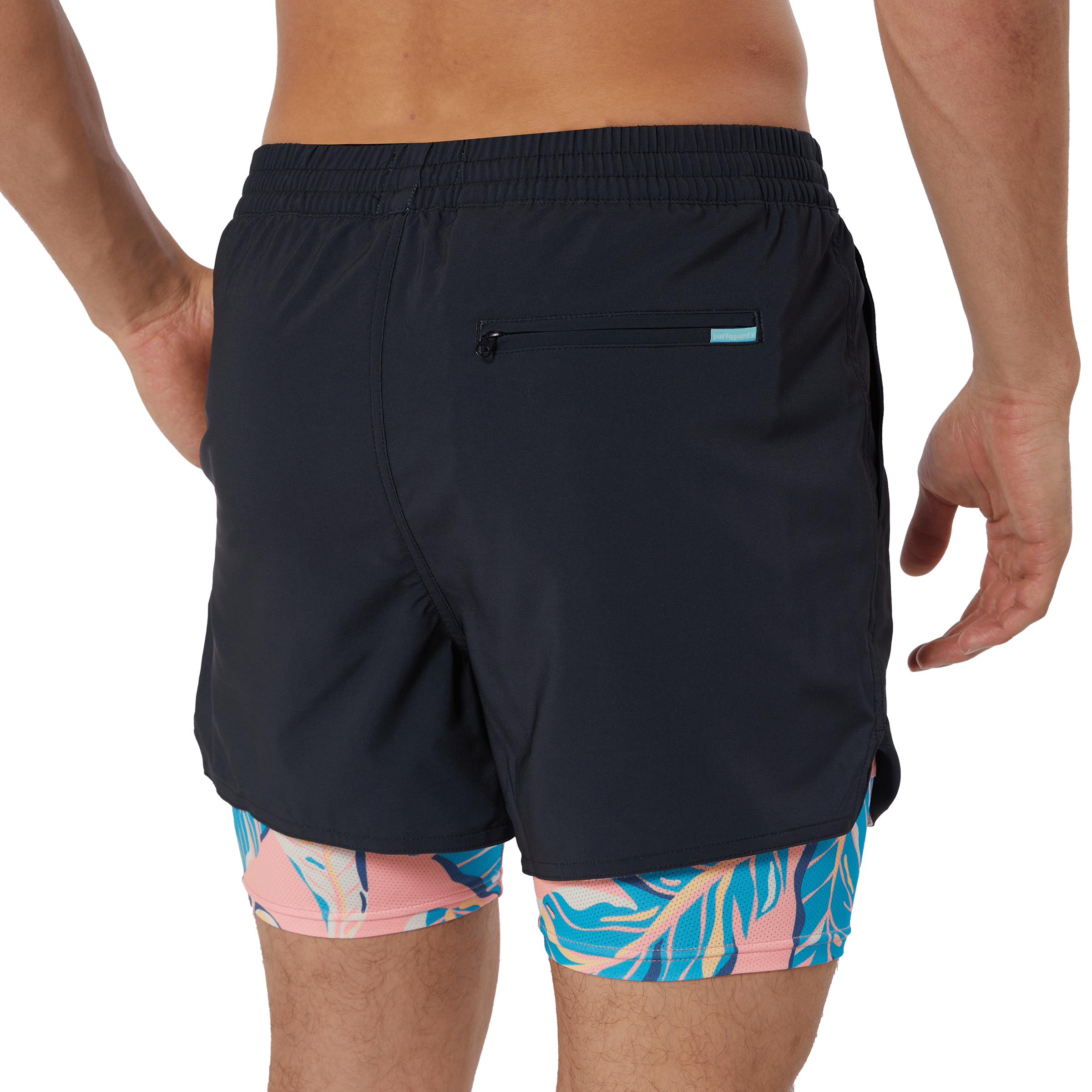 Party Boy Black 4" Game Changer Short 4" Game Changer Short PARTY PANTS