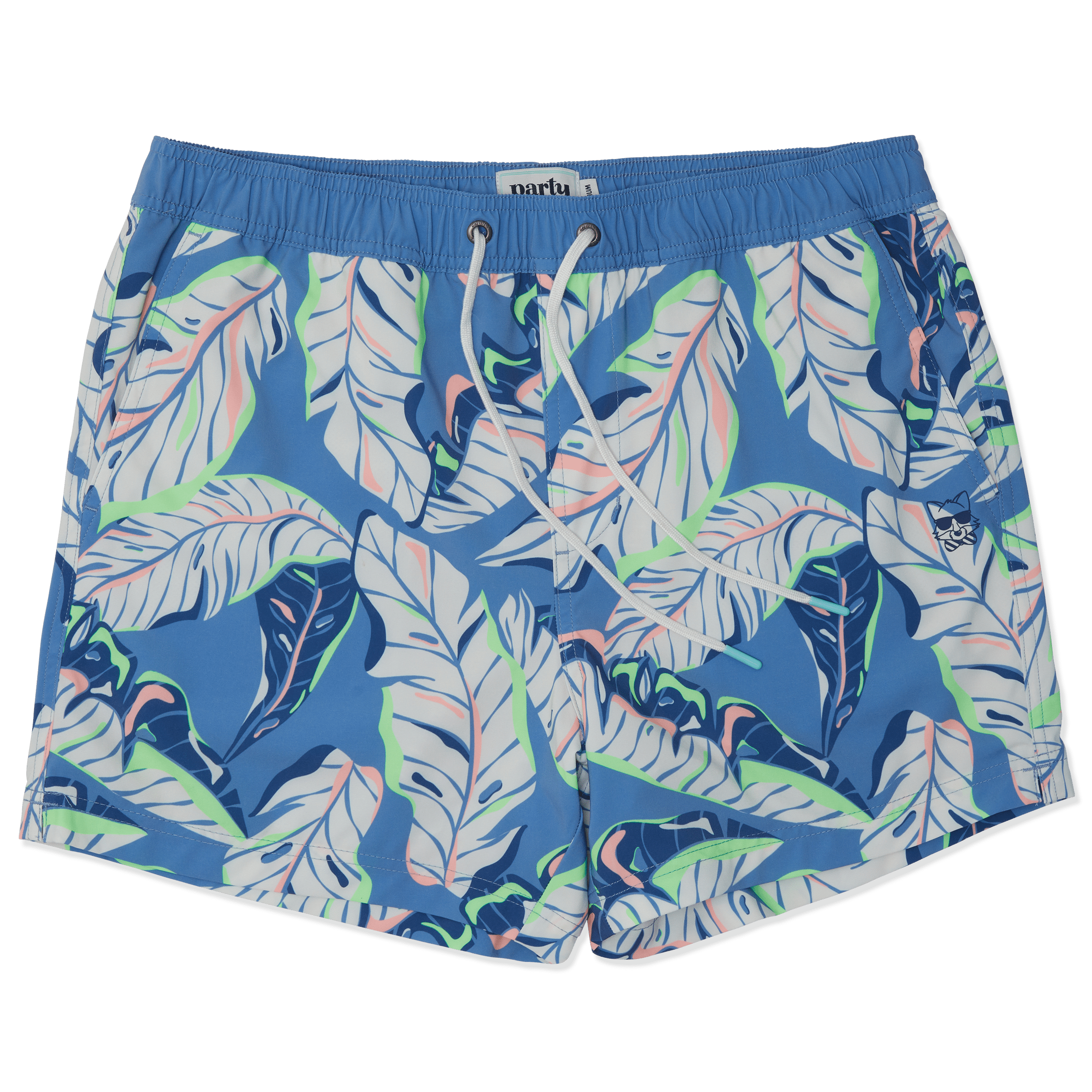 Oh Joy Palms Blue 5" Game Changer Short 5" Game Changer Short PARTY PANTS