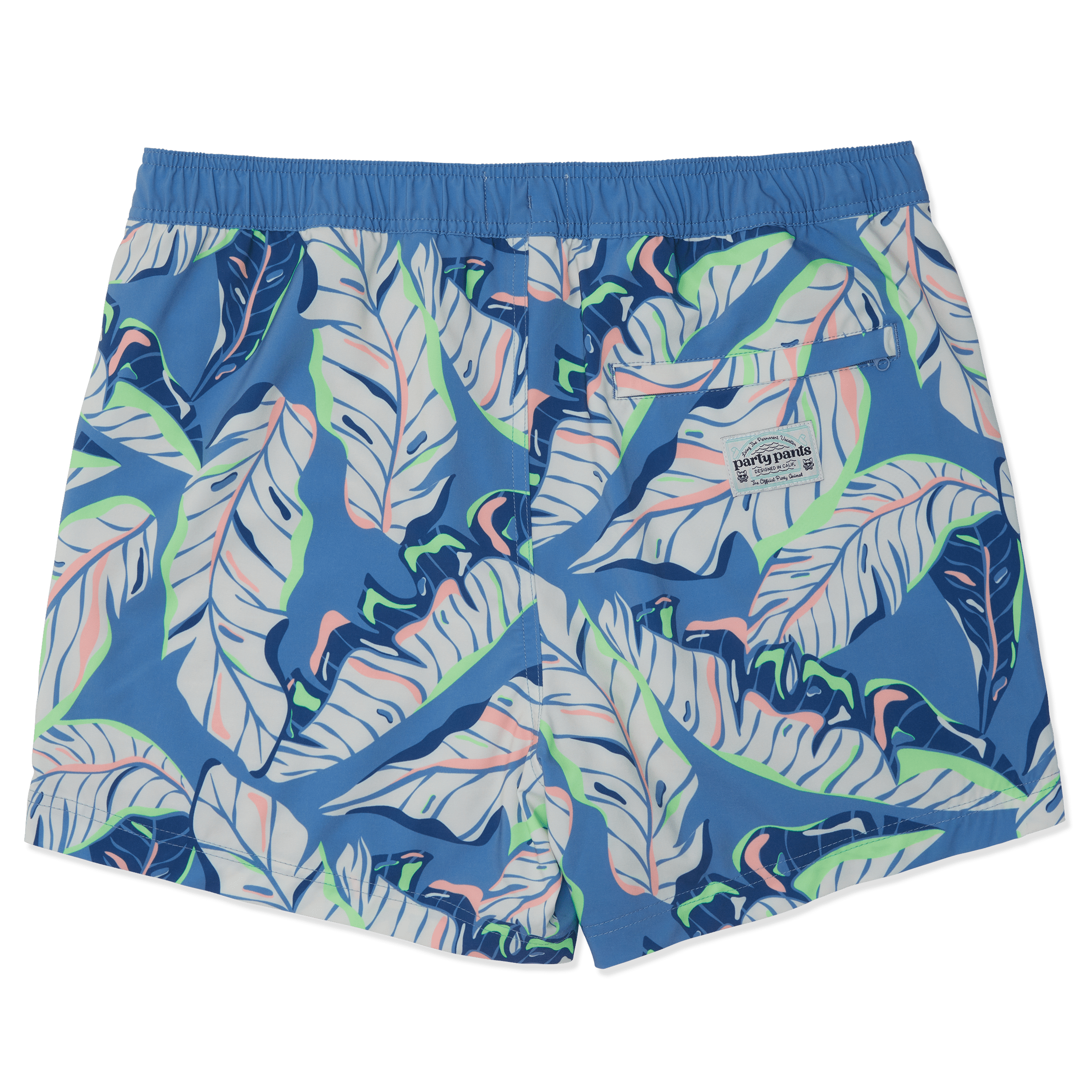 Oh Joy Palms Blue 5" Game Changer Short 5" Game Changer Short PARTY PANTS