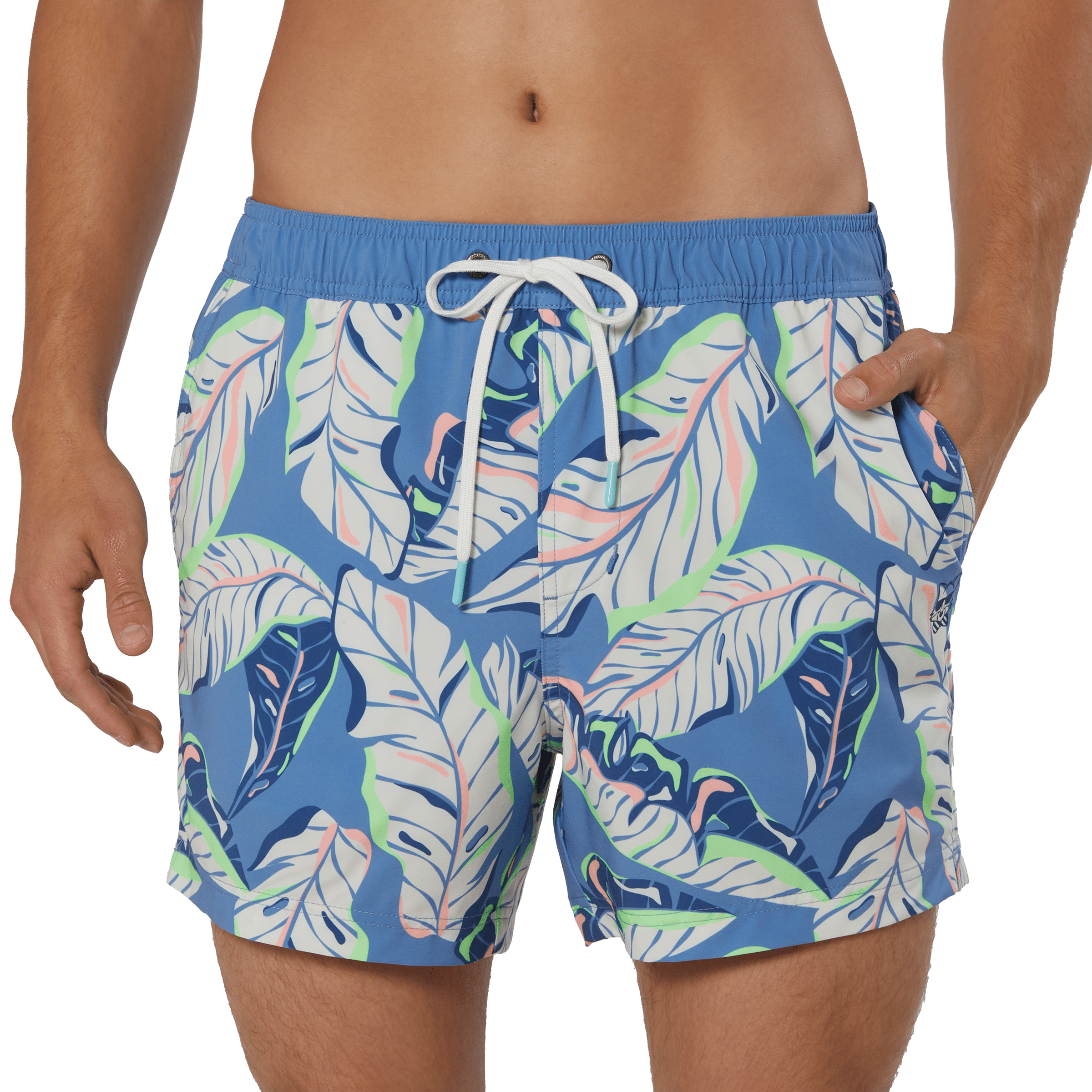Oh Joy Palms Blue 5" Game Changer Short 5" Game Changer Short PARTY PANTS