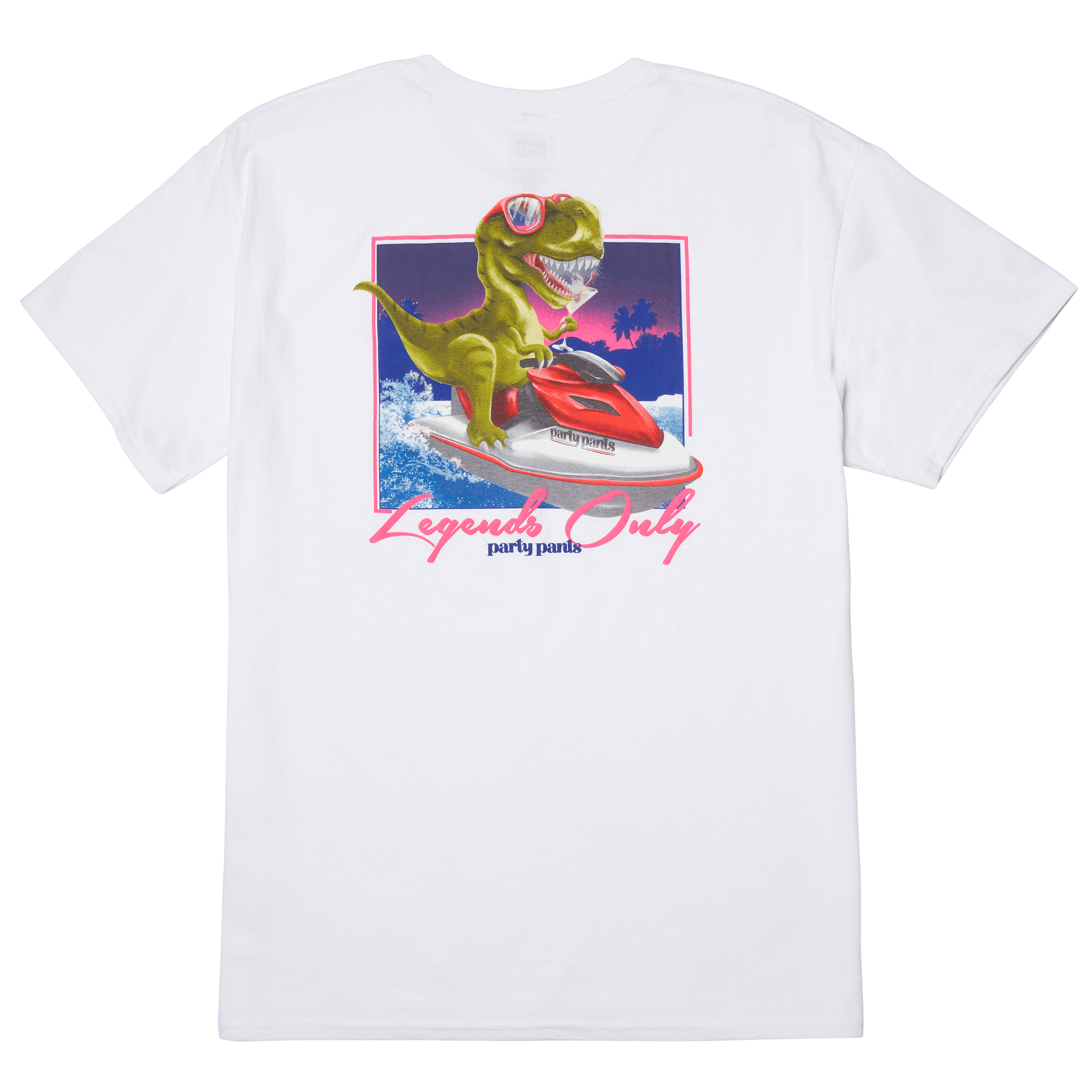 Legends White T-Shirt Tees PARTY PANTS