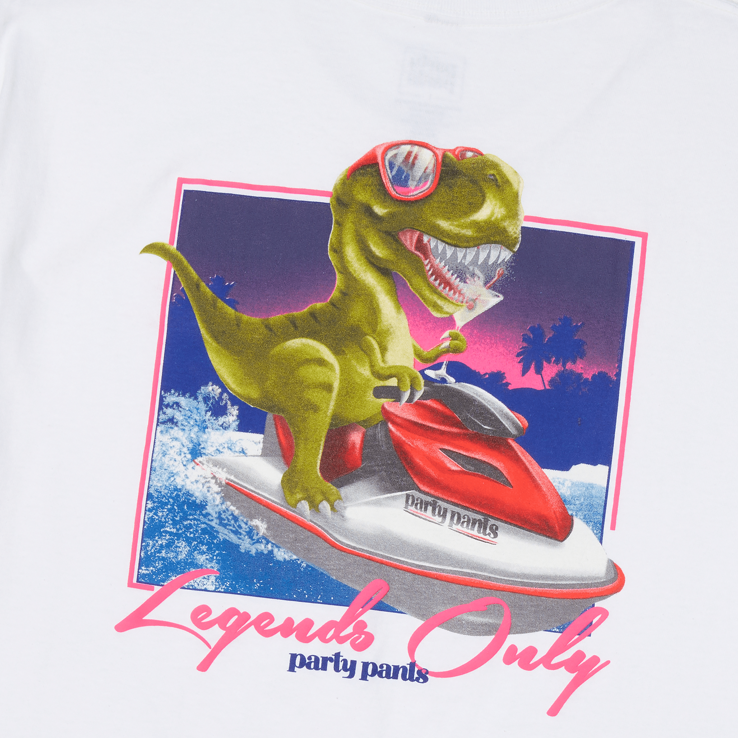 Legends White T-Shirt Tees PARTY PANTS