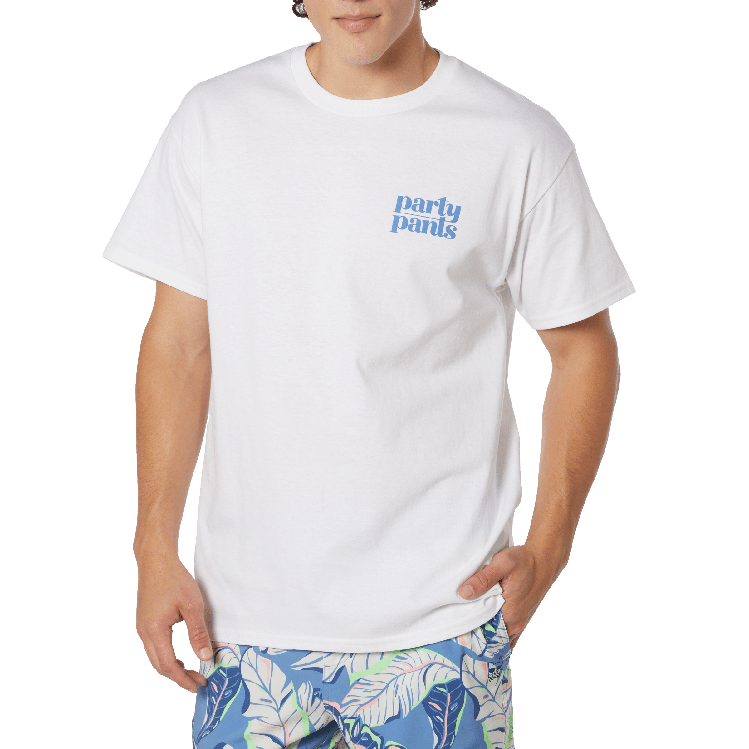 Logo Fills Oh Joy White T-Shirt Tees PARTY PANTS