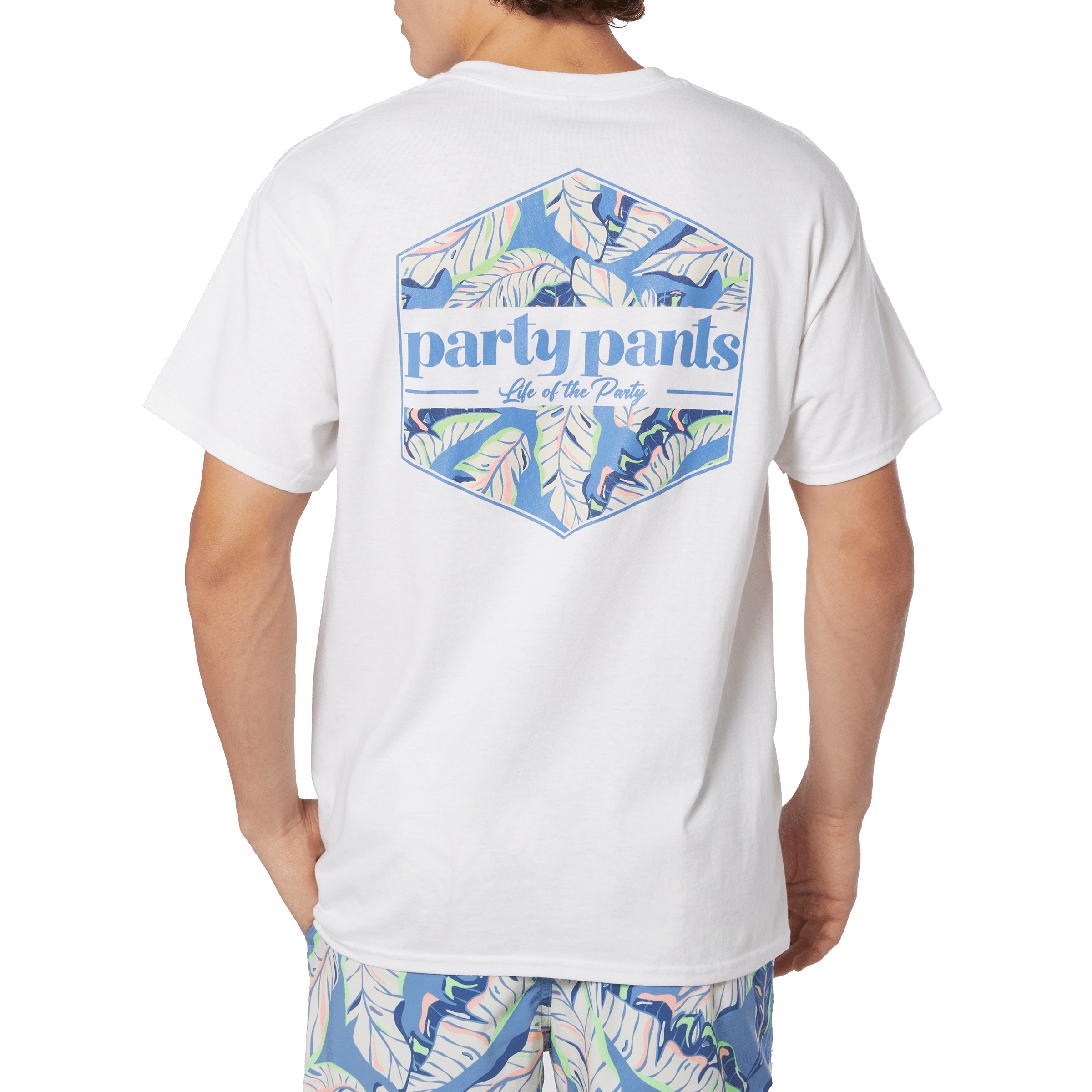 Logo Fills Oh Joy White T-Shirt Tees PARTY PANTS