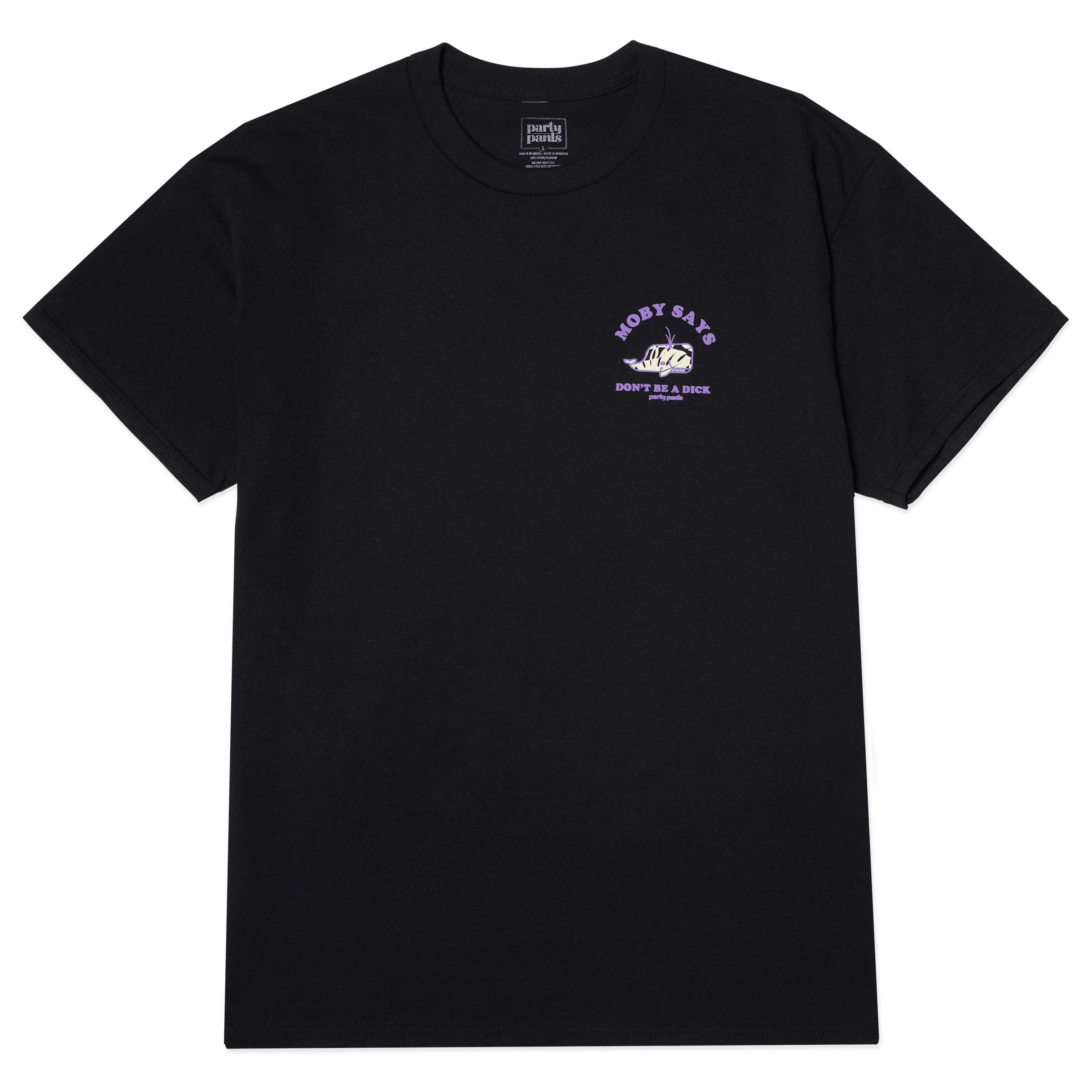 Moby Fills Black T-Shirt Tees PARTY PANTS