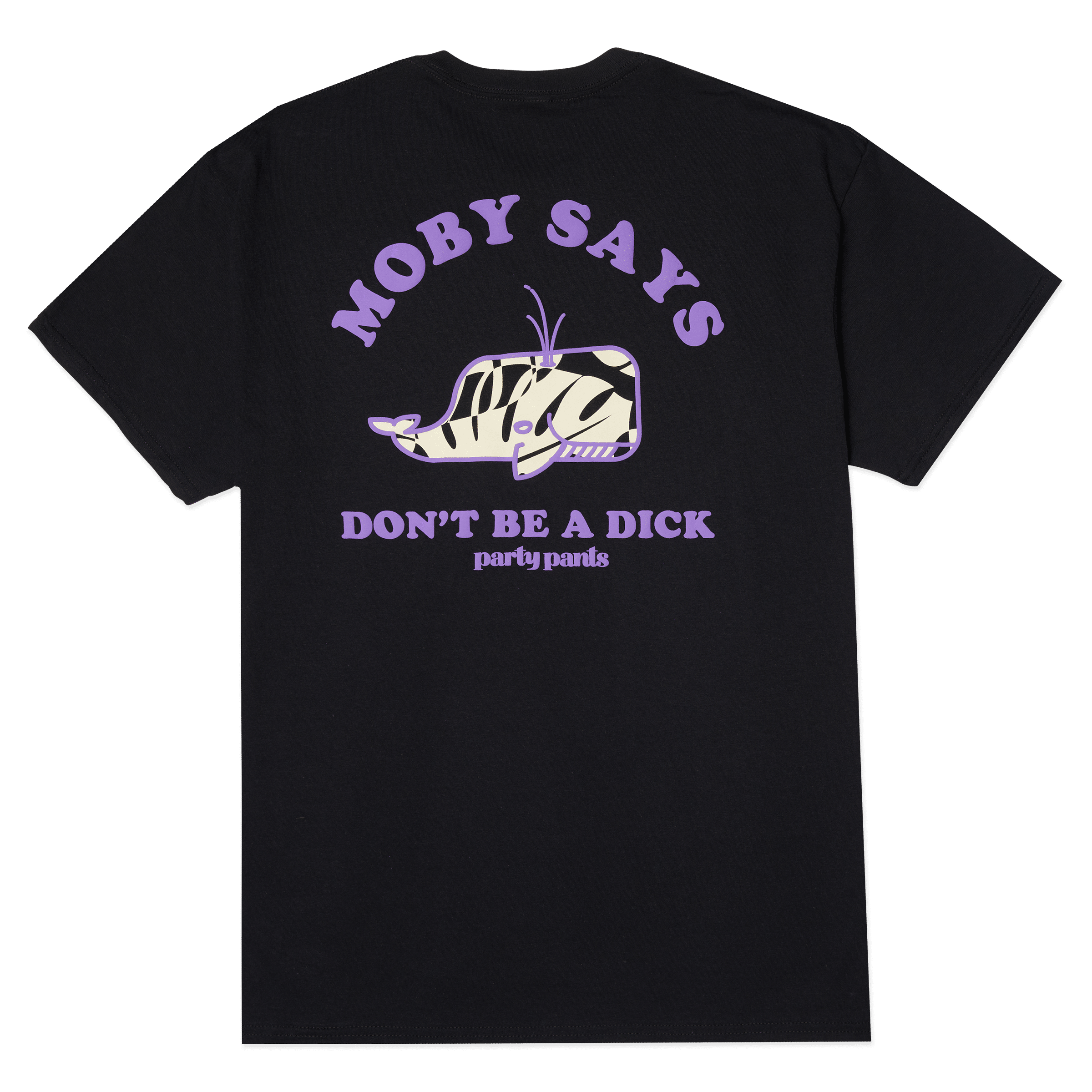 Moby Fills Black T-Shirt Tees PARTY PANTS
