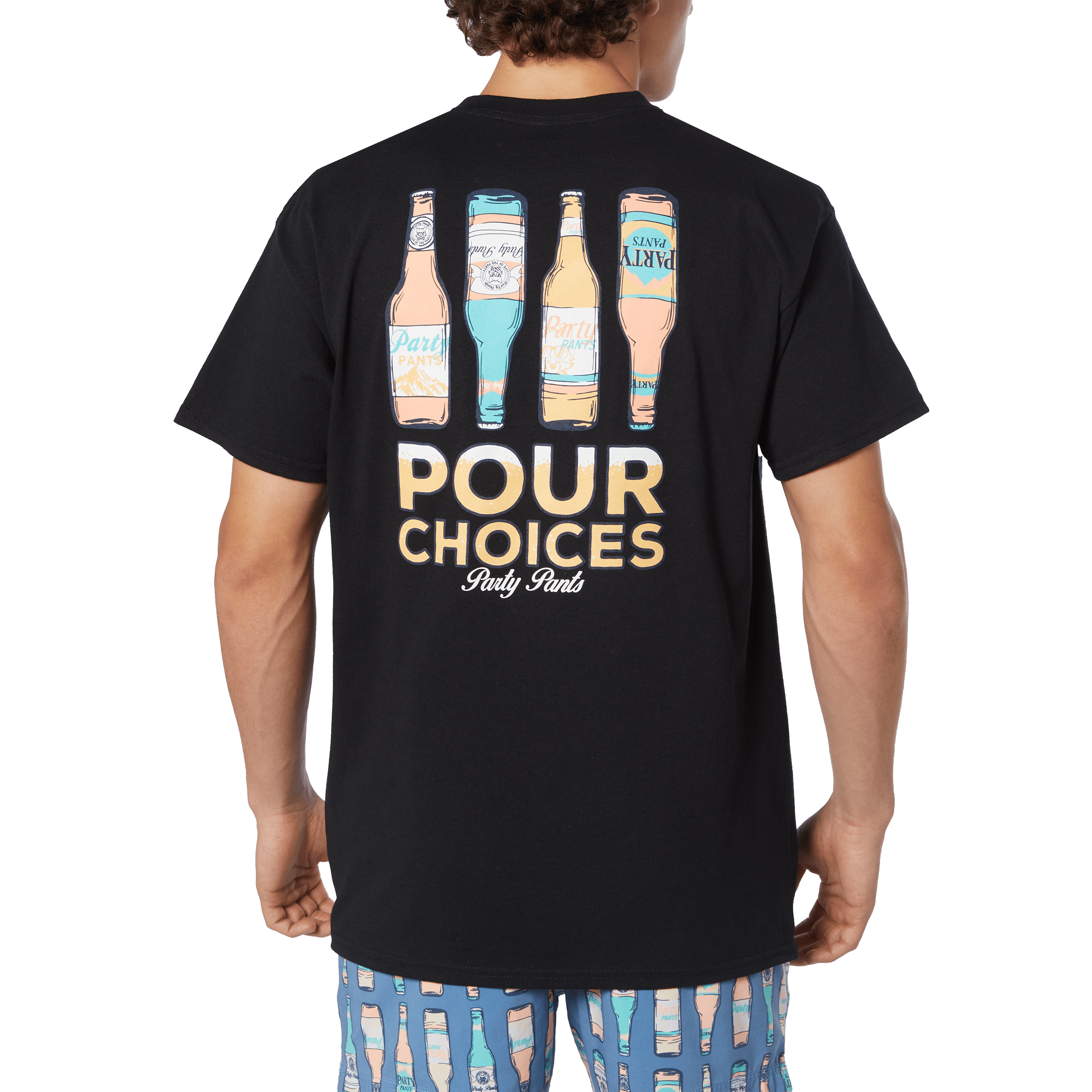 Pour Choices Black T-Shirt Tees PARTY PANTS