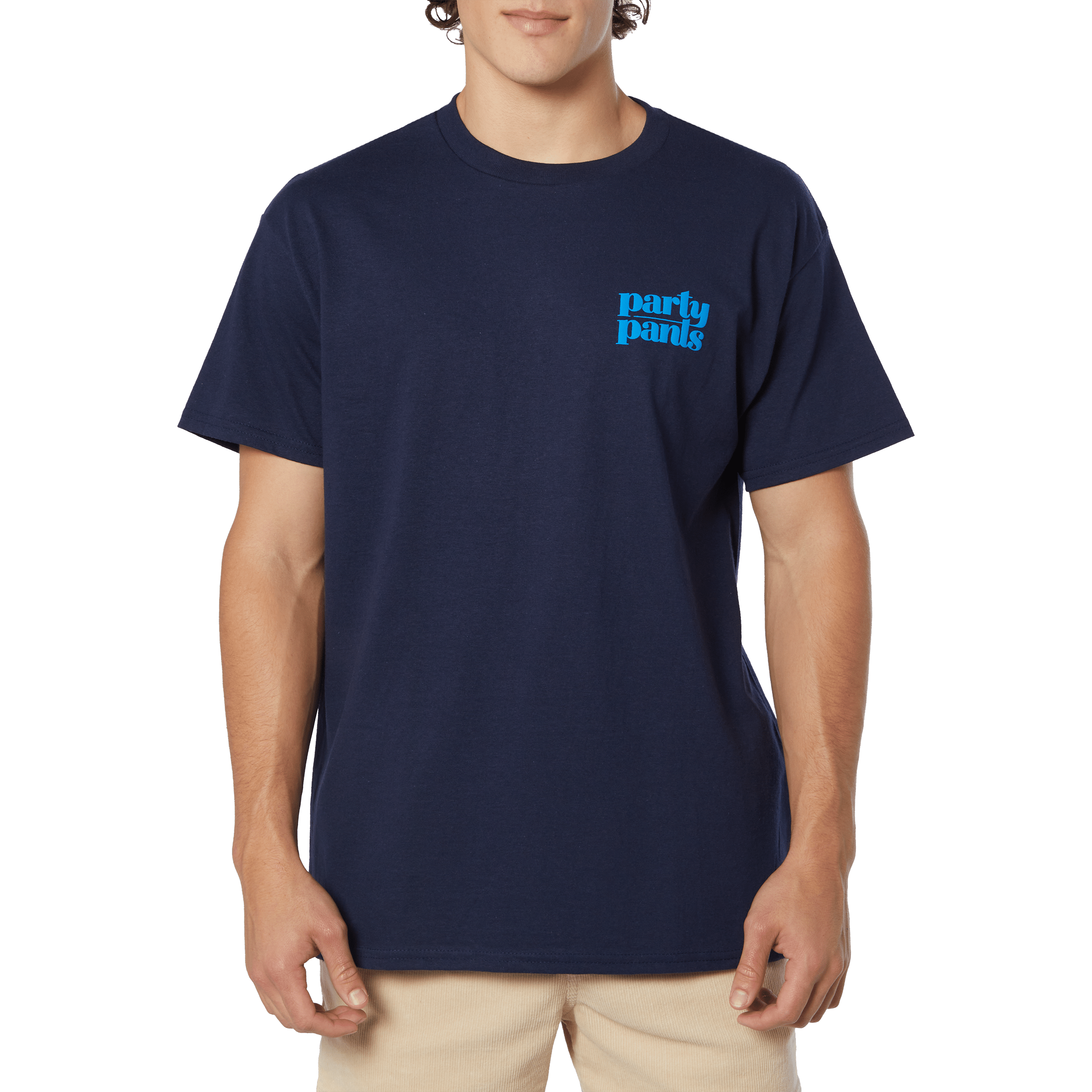 Reelin' Navy T-Shirt Tees PARTY PANTS