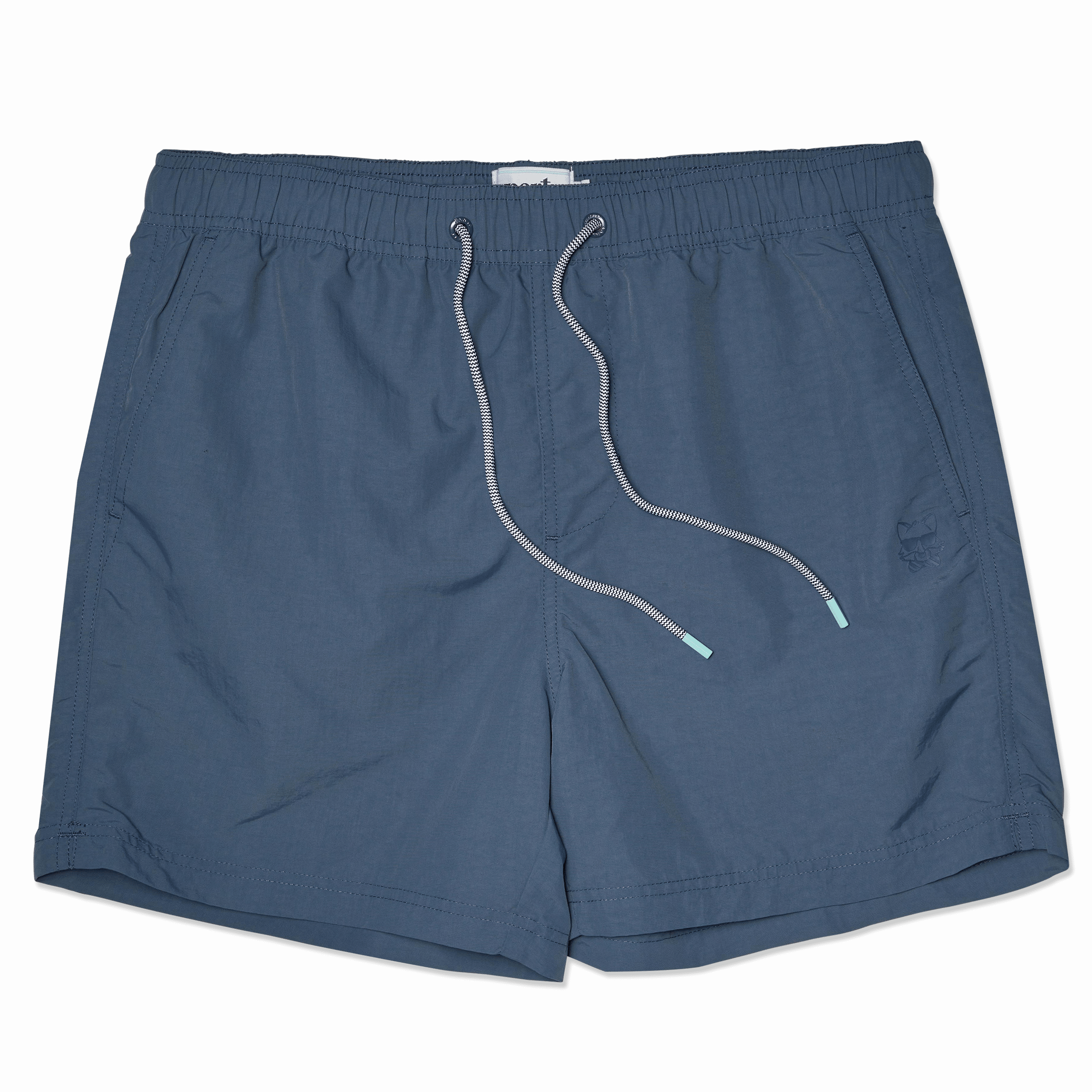 Solid Nylon Indigo Happy Hour Short Happy Hour Short PARTY PANTS