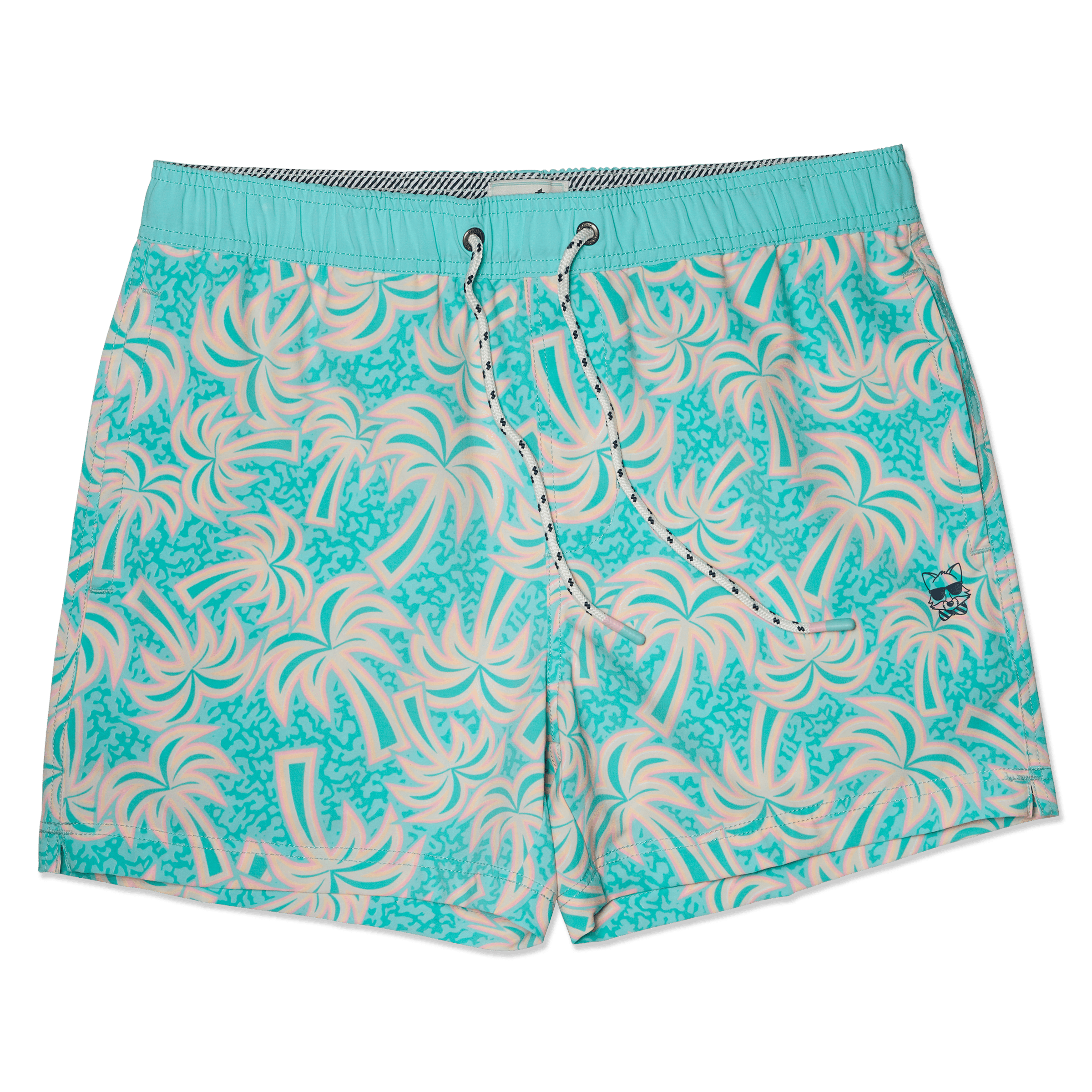 Palm Vibes Mint Party Starter Short Party Starter Short PARTY PANTS