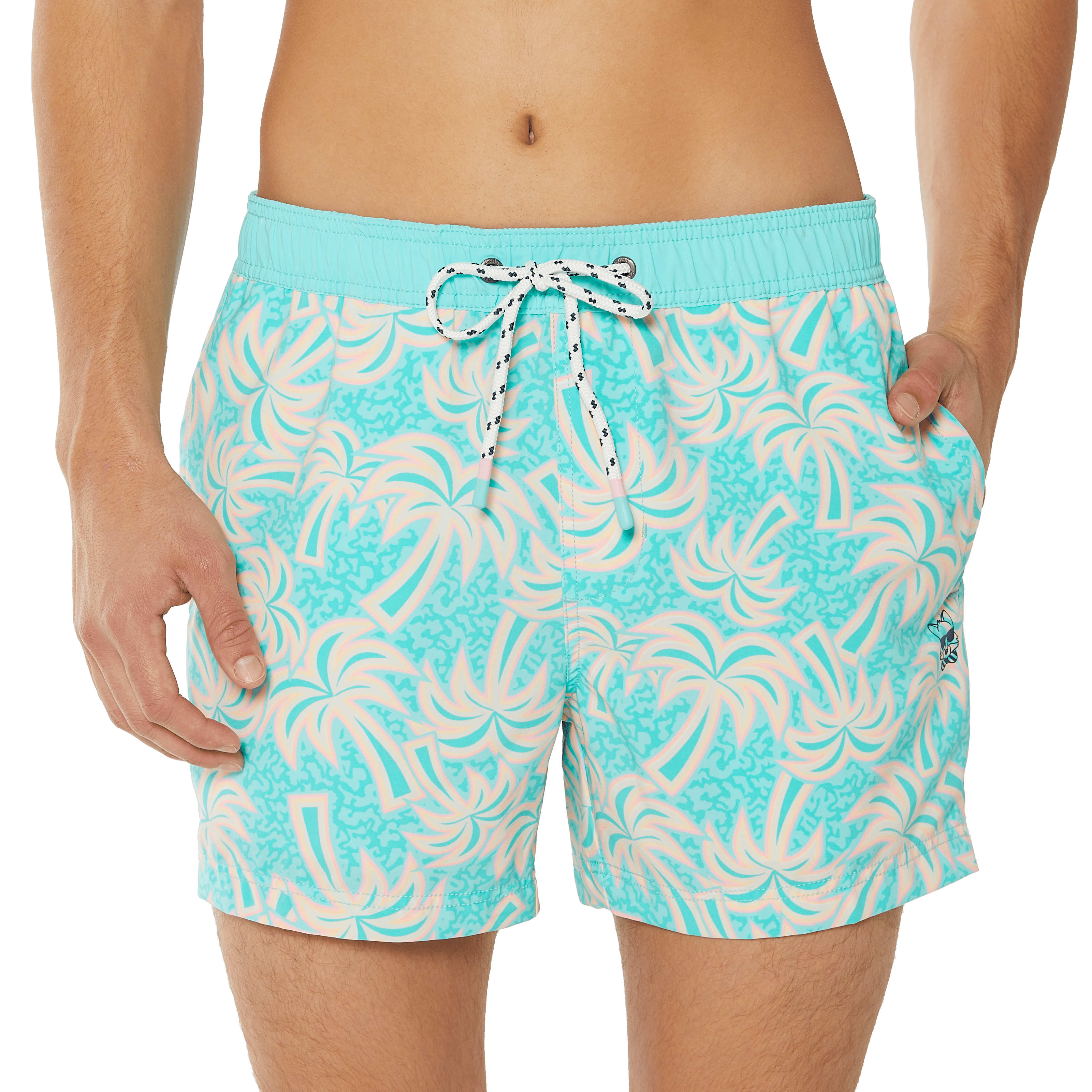 Palm Vibes Mint Party Starter Short Party Starter Short PARTY PANTS