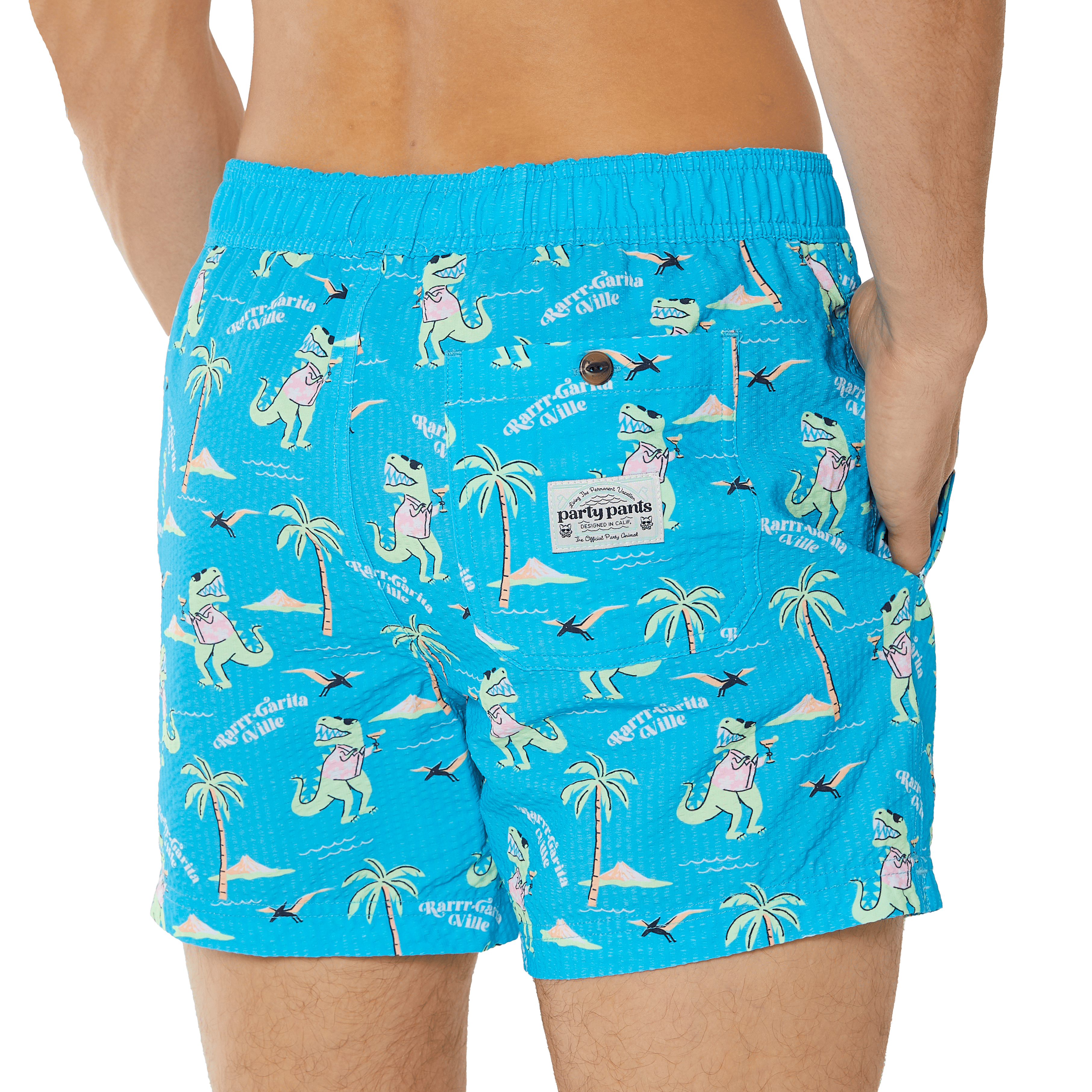 Rarrr-Garita Cyan Party Starter Short Party Starter Short PARTY PANTS