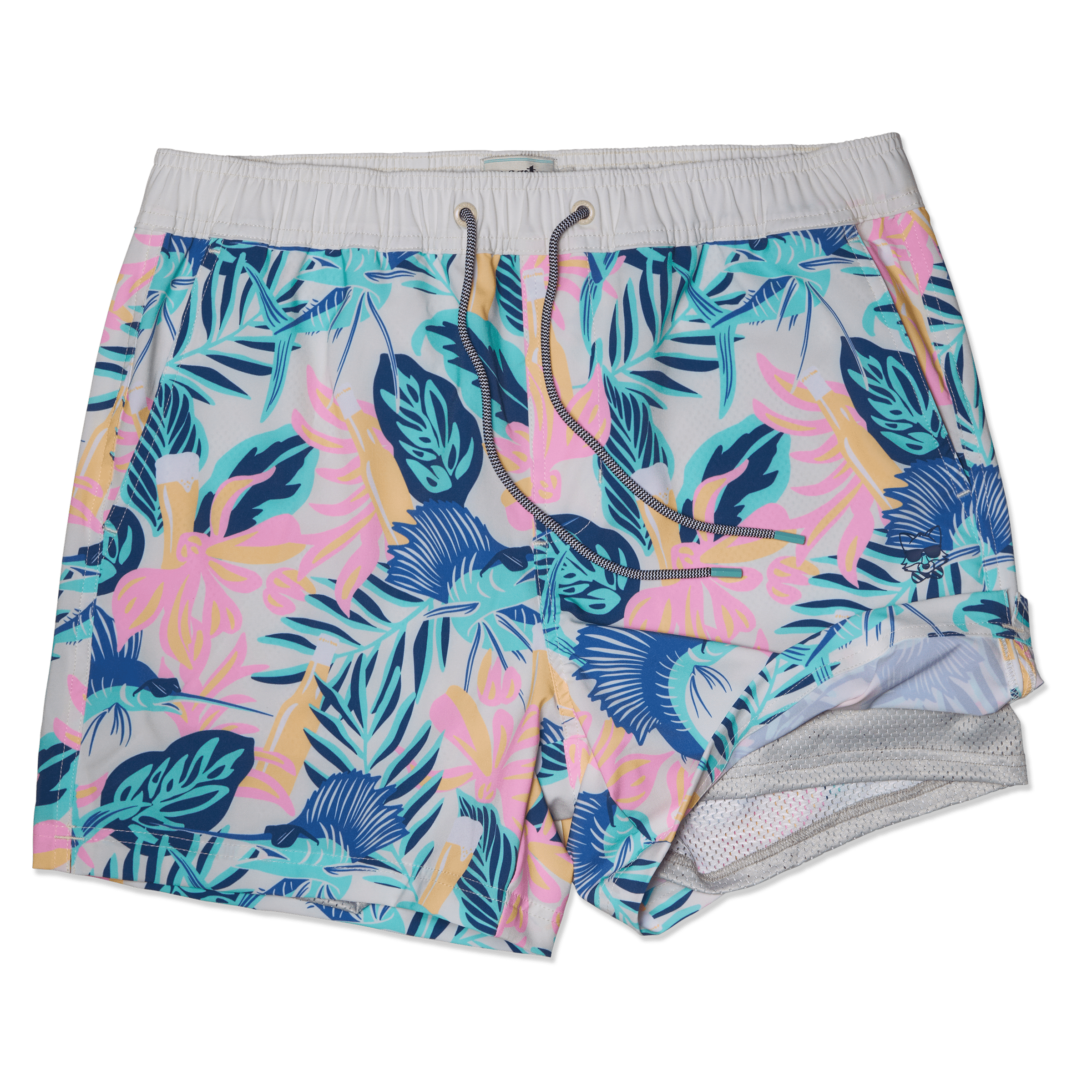 KEEP IT REEL VINTAGE WHITE HAPPY HOUR SHORT HAPPY HOUR SHORT PARTY PANTS