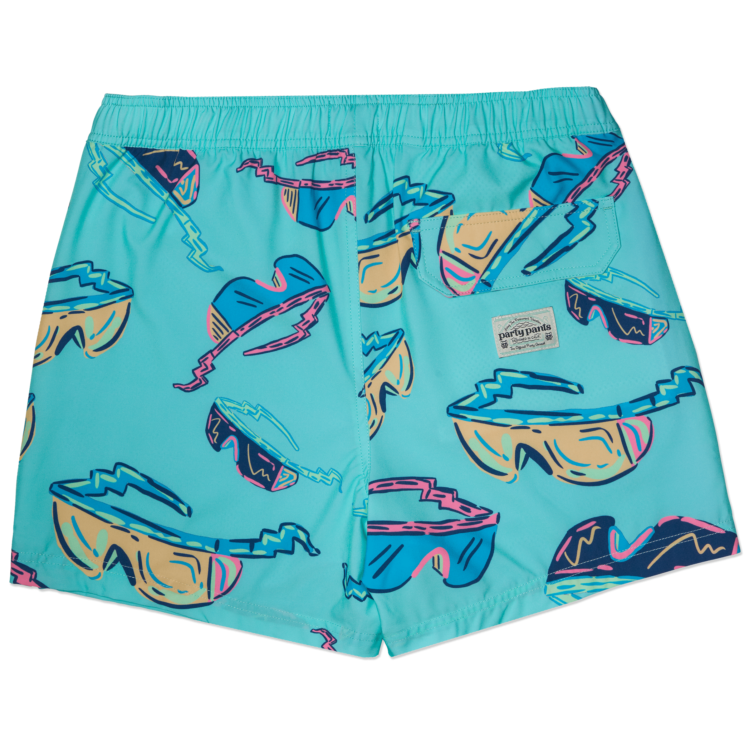 7" Blockers Mint Green Happy Hour Short HAPPY HOUR SHORT PARTY PANTS