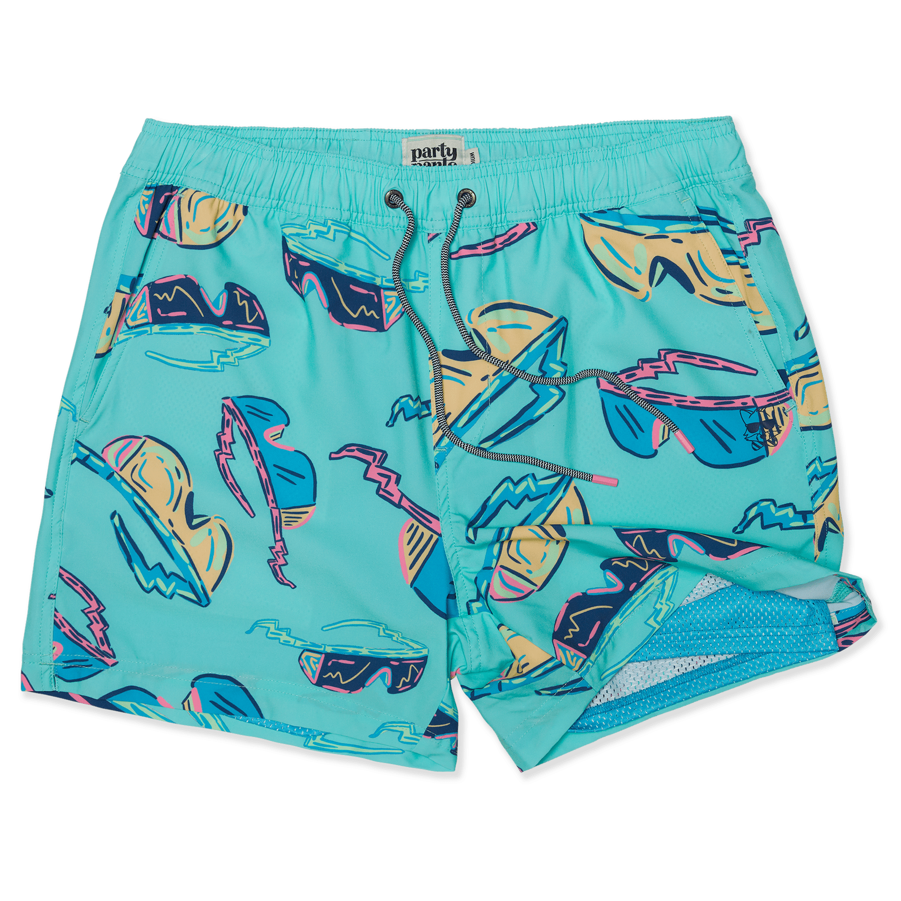 7" Blockers Mint Green Happy Hour Short HAPPY HOUR SHORT PARTY PANTS