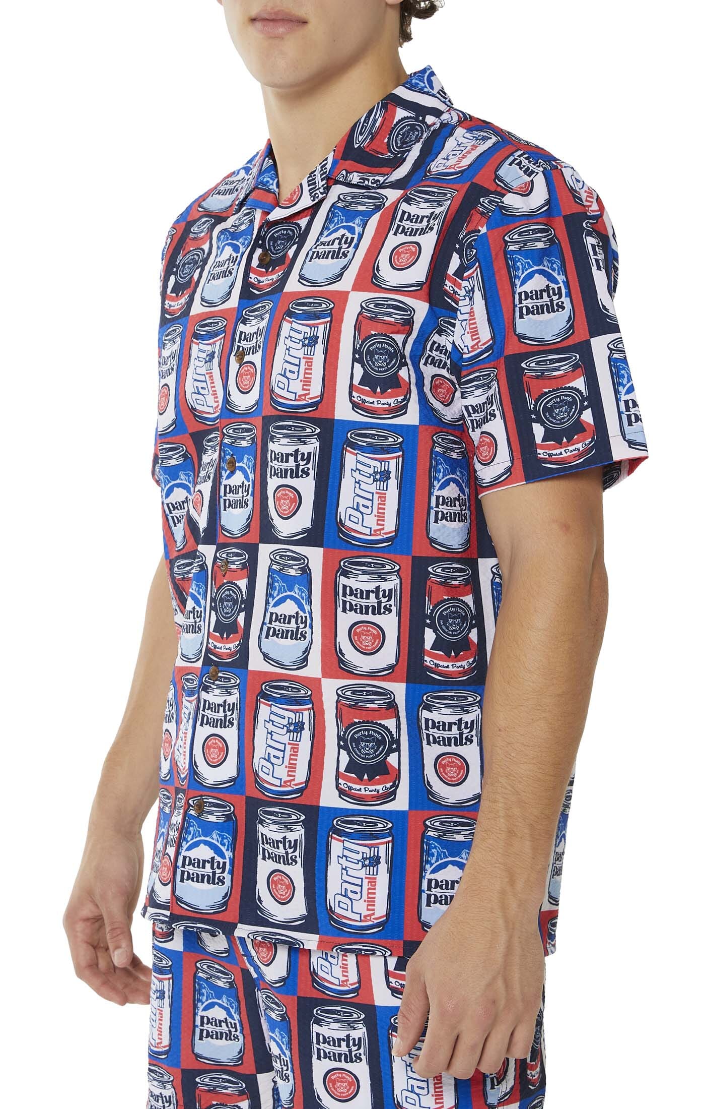 Chug Clubb Navy Blue Happy Hour Shirt HAPPY HOUR SHORT PARTY PANTS