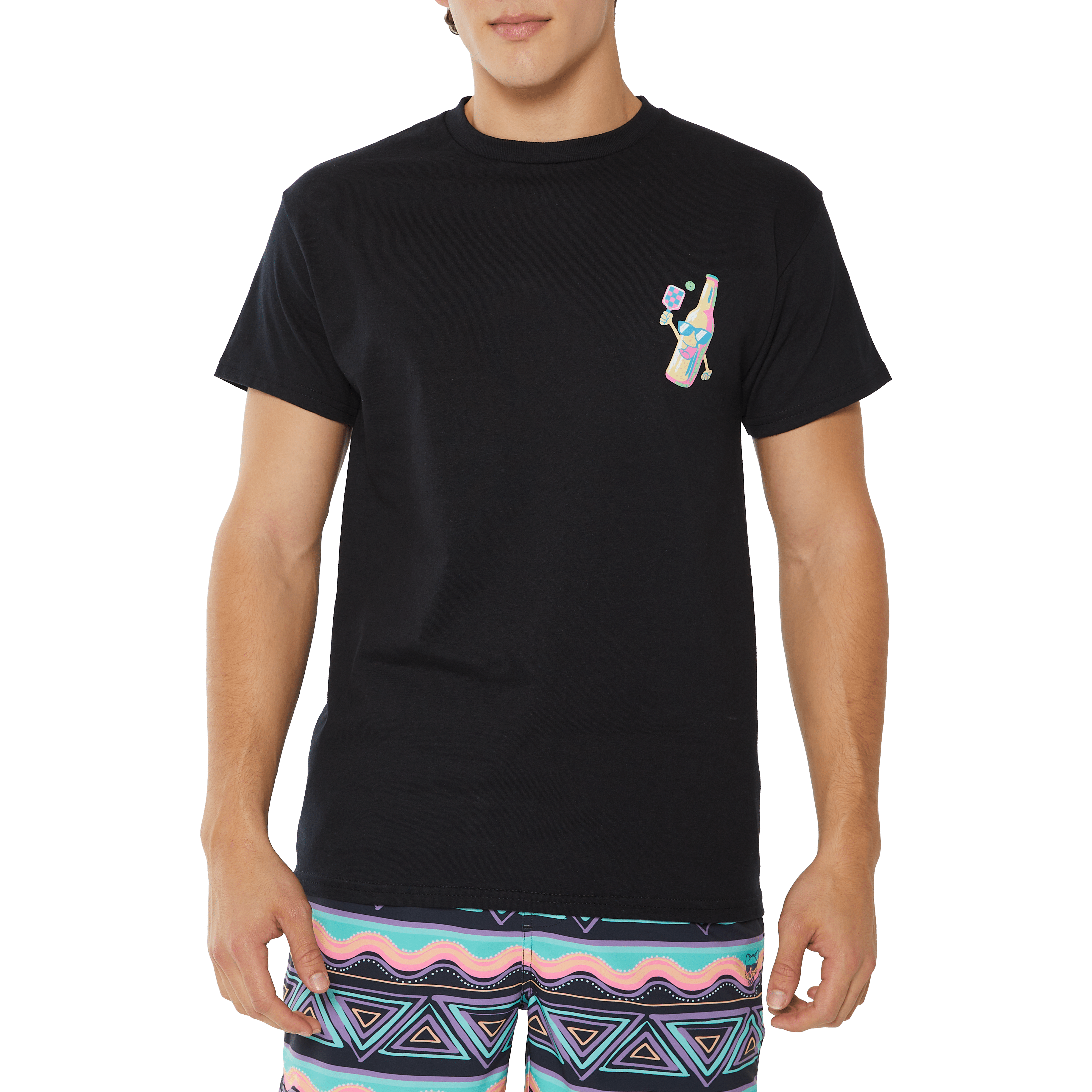Dinking Problems Black T-Shirt TEES PARTY PANTS