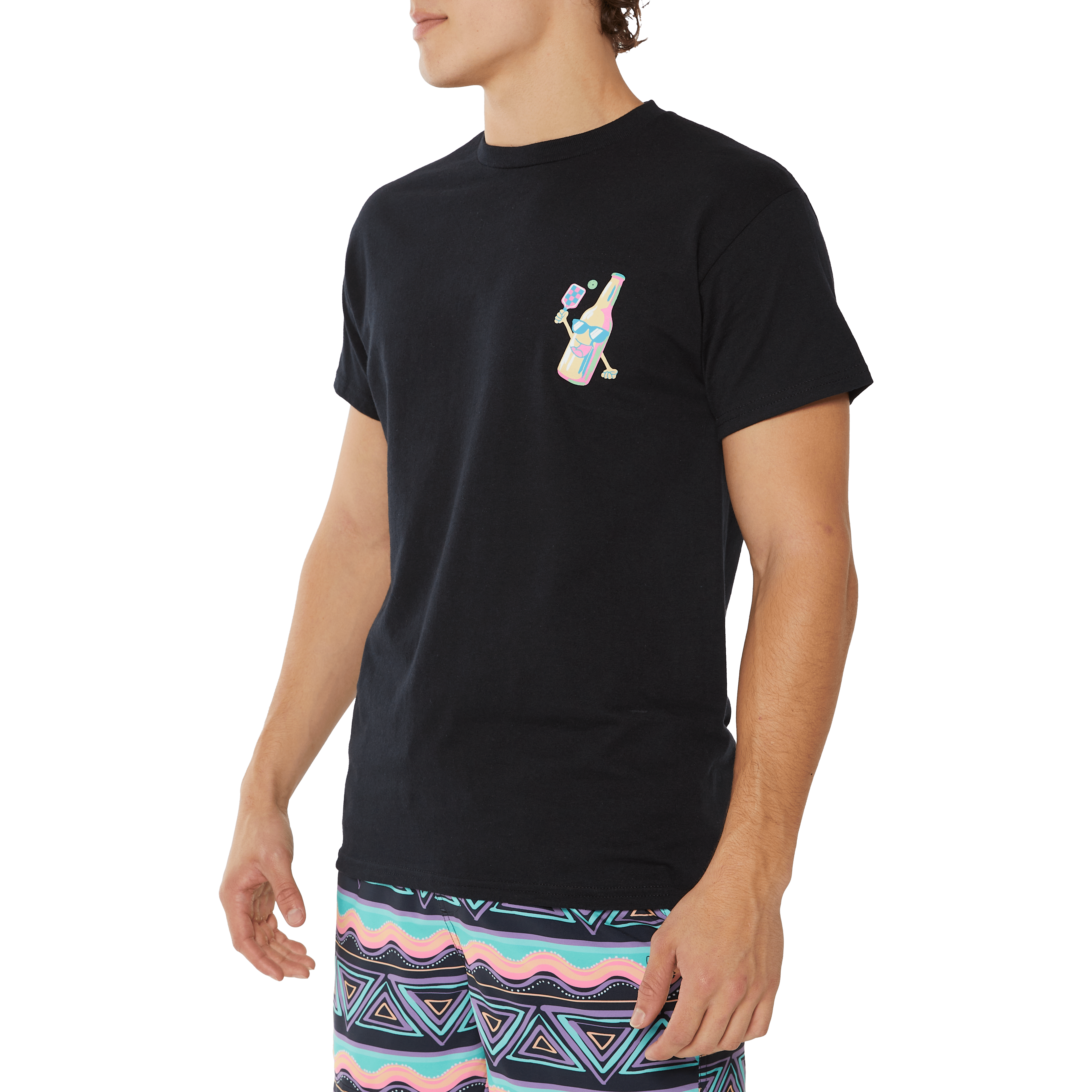Dinking Problems Black T-Shirt TEES PARTY PANTS