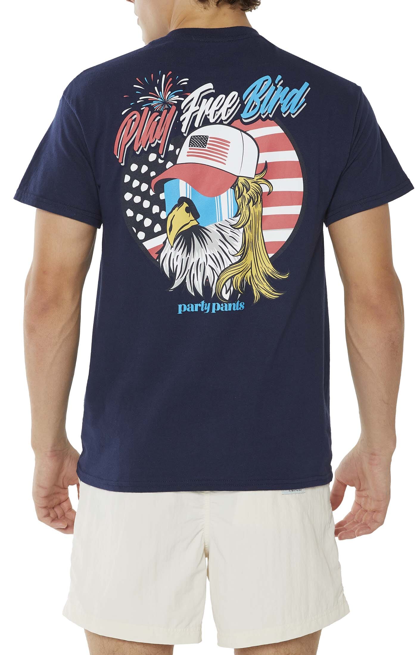 Free Bird Navy Blue T-Shirt TEES PARTY PANTS