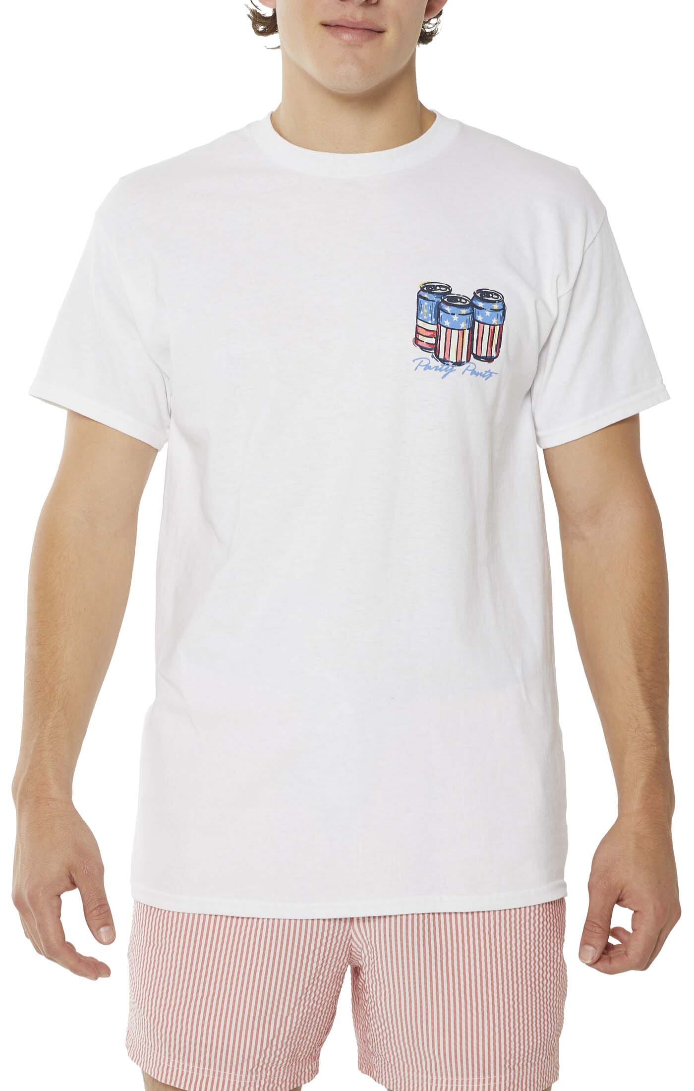 Ameri-Cans White T-Shirt TEES PARTY PANTS