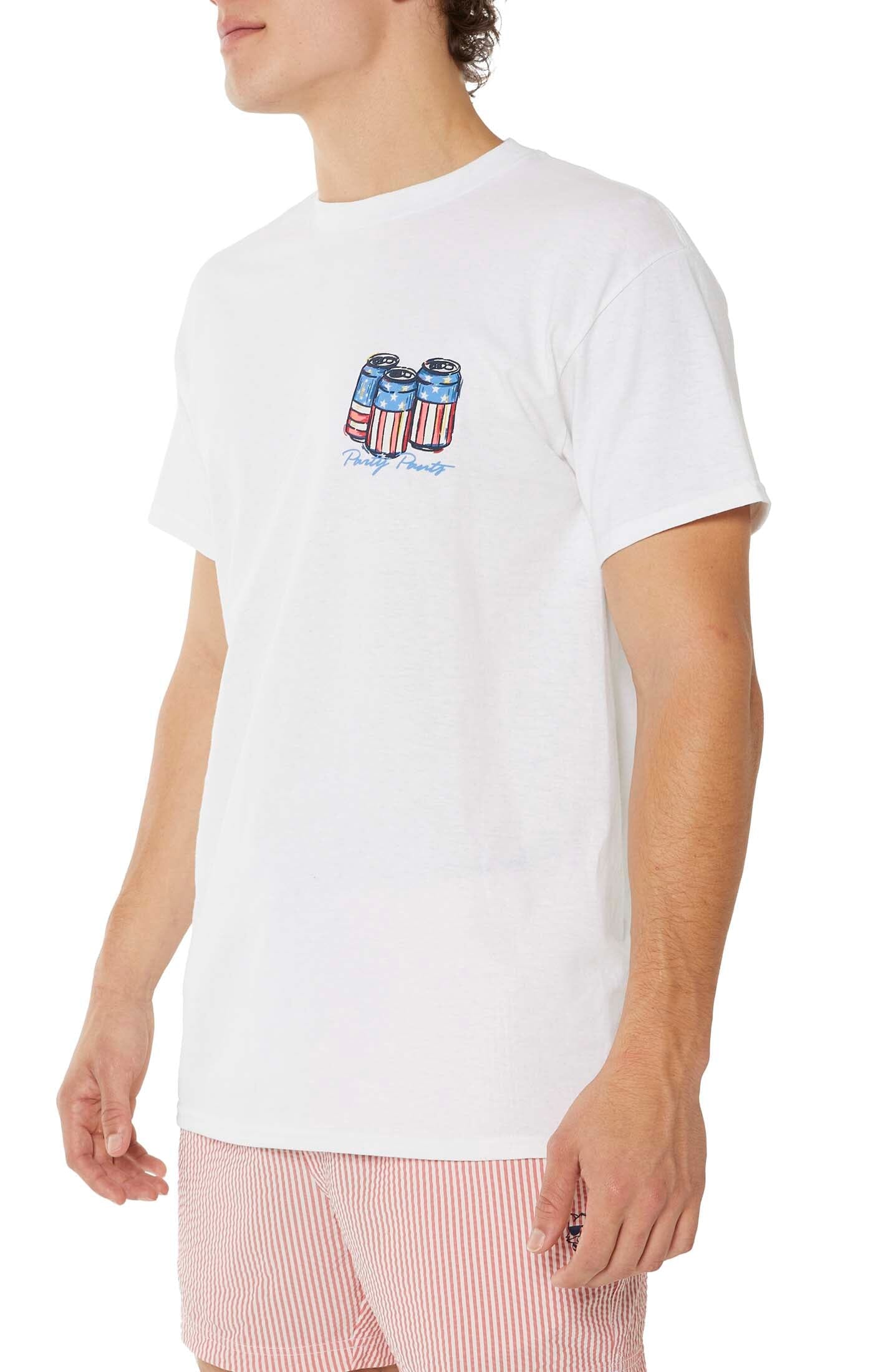 Ameri-Cans White T-Shirt TEES PARTY PANTS