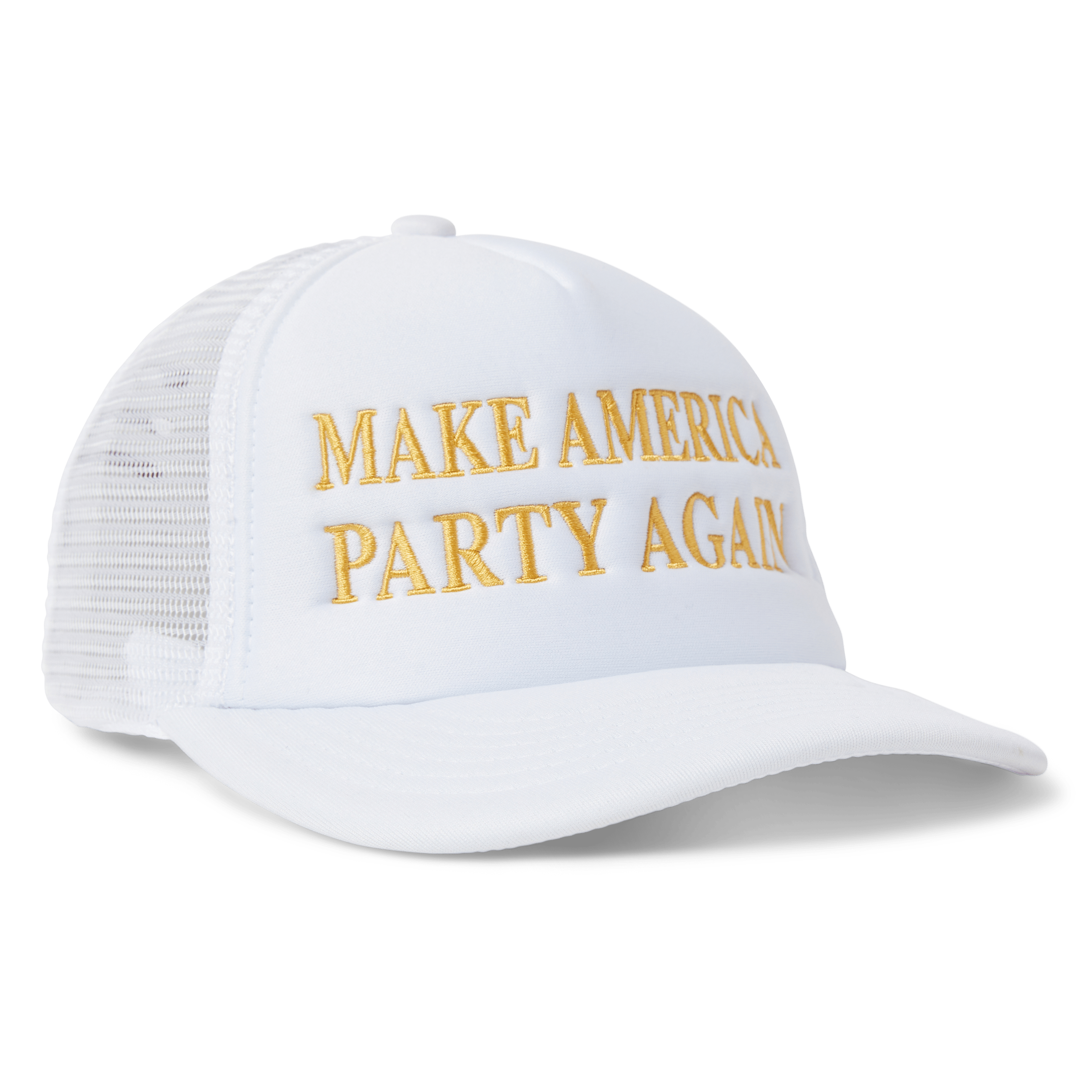 ULTRA MAPA WHITE FOAM TRUCKER HATS PARTY PANTS