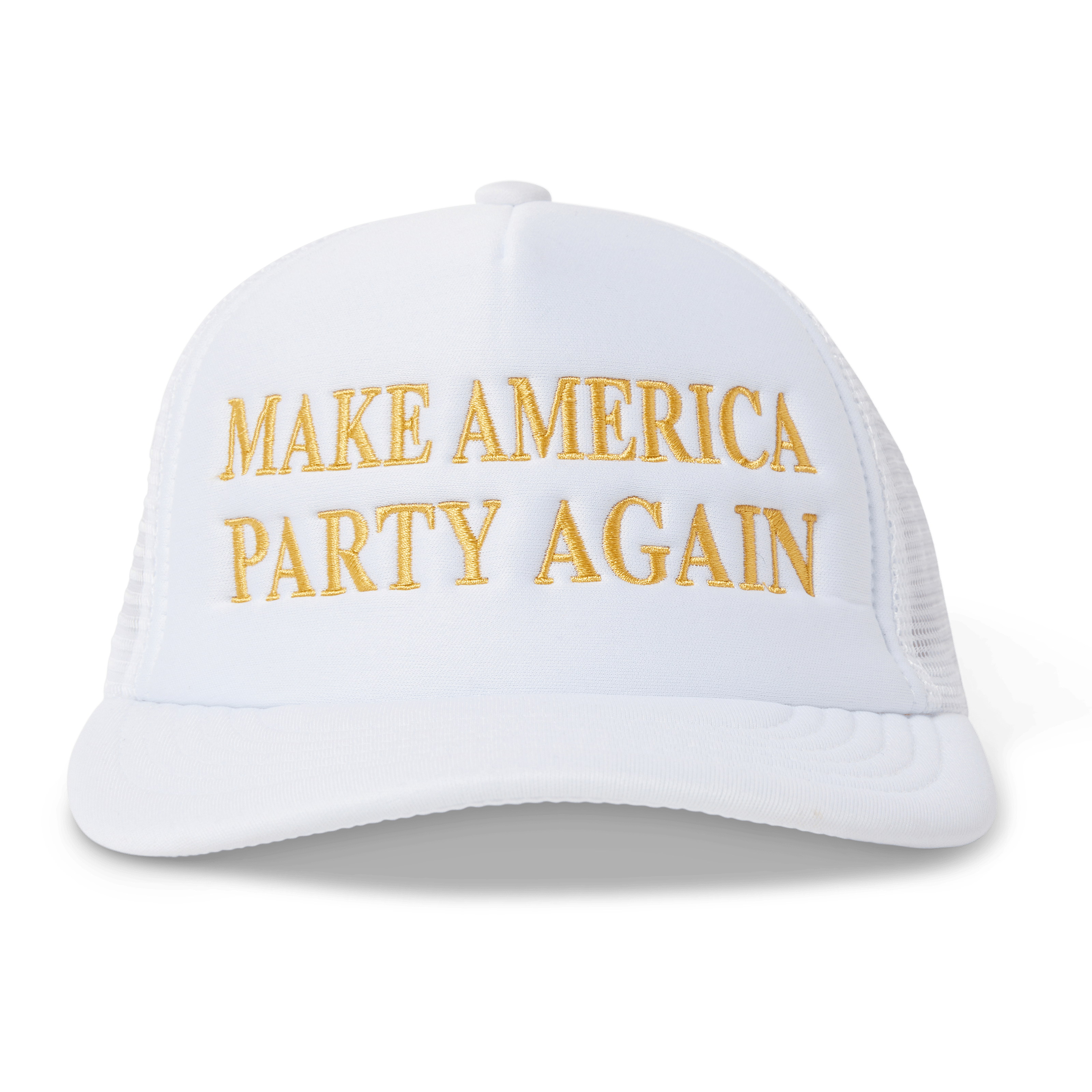 ULTRA MAPA WHITE FOAM TRUCKER HATS PARTY PANTS