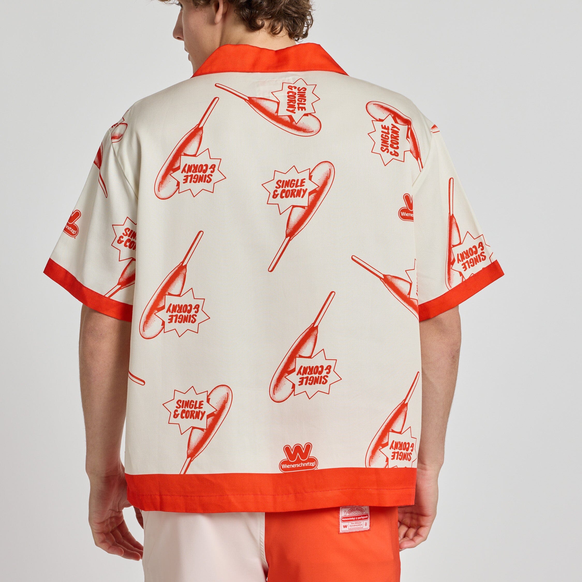 Feeling Corny Red Camp Shirt Woven PARTY PANTS
