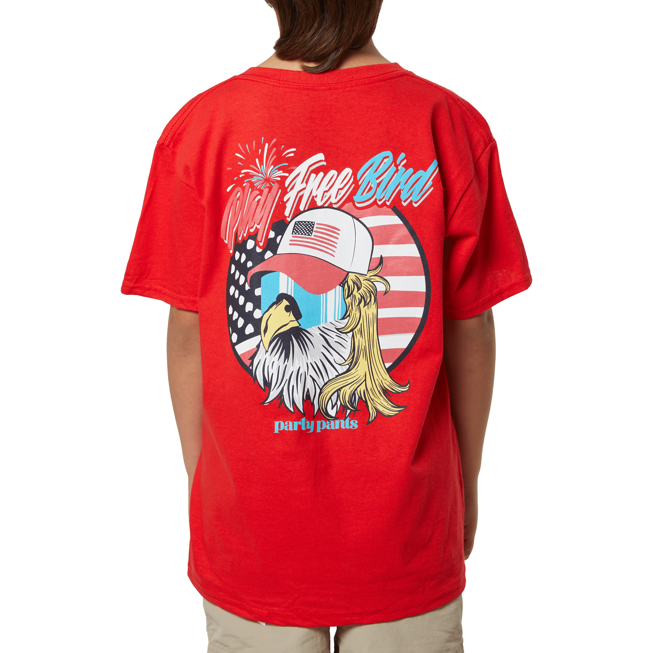 Free Bird Red Boys T-Shirt BOYS TEES PARTY PANTS