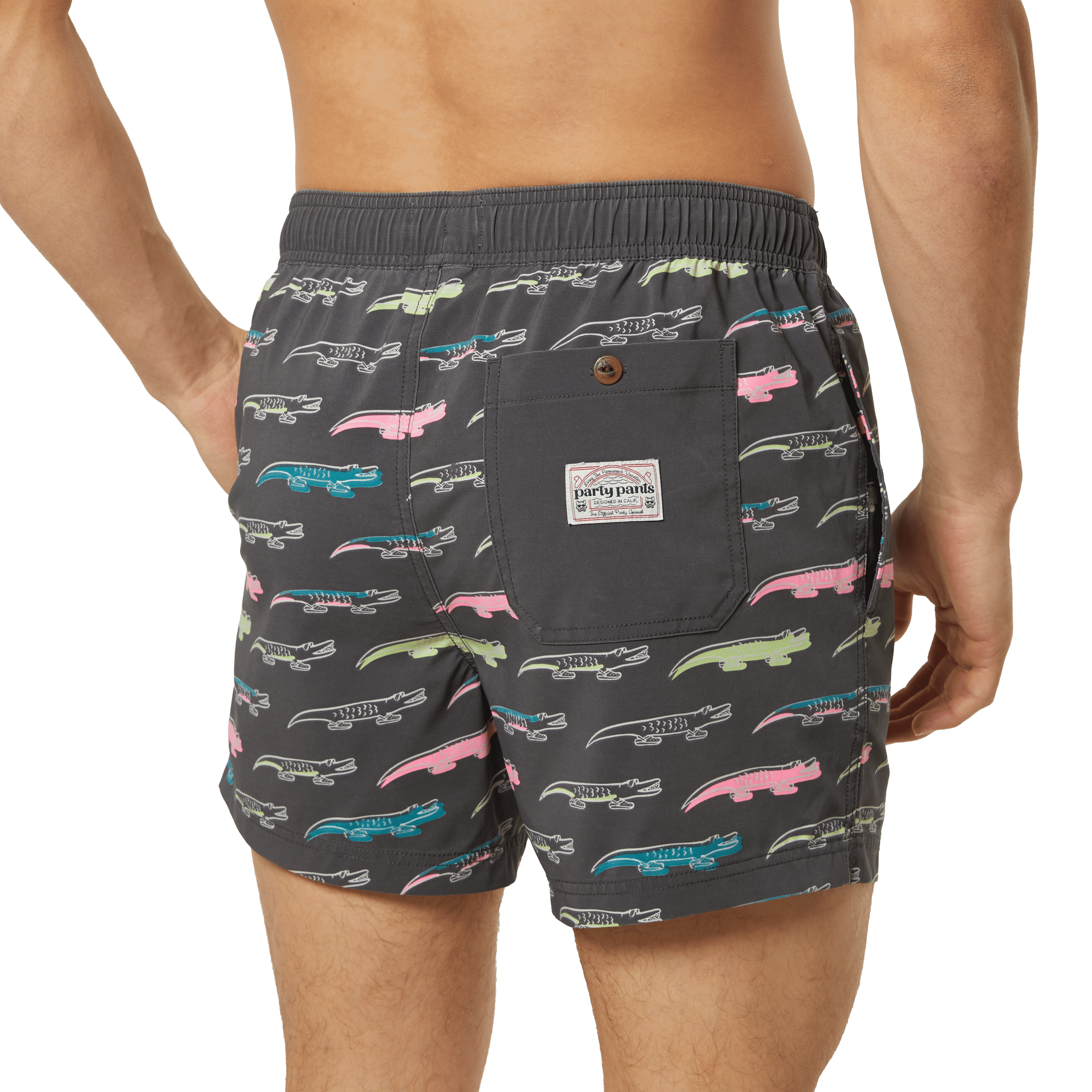 CROC ON PARTY STR SHORT PARTY PANTS PARTY PANTS