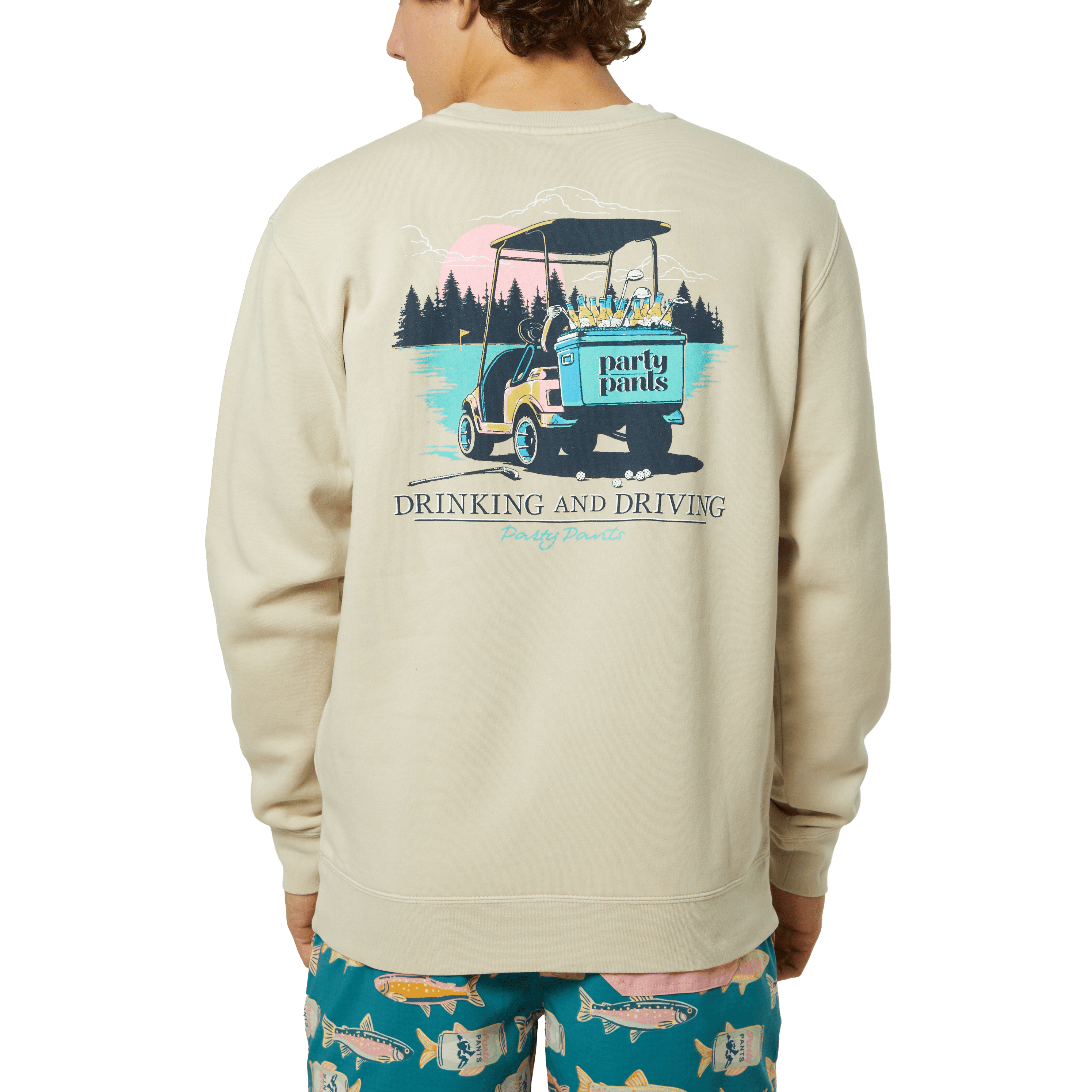 DRINKING AND DRIVING CREW PARTY PANTS PARTY PANTS