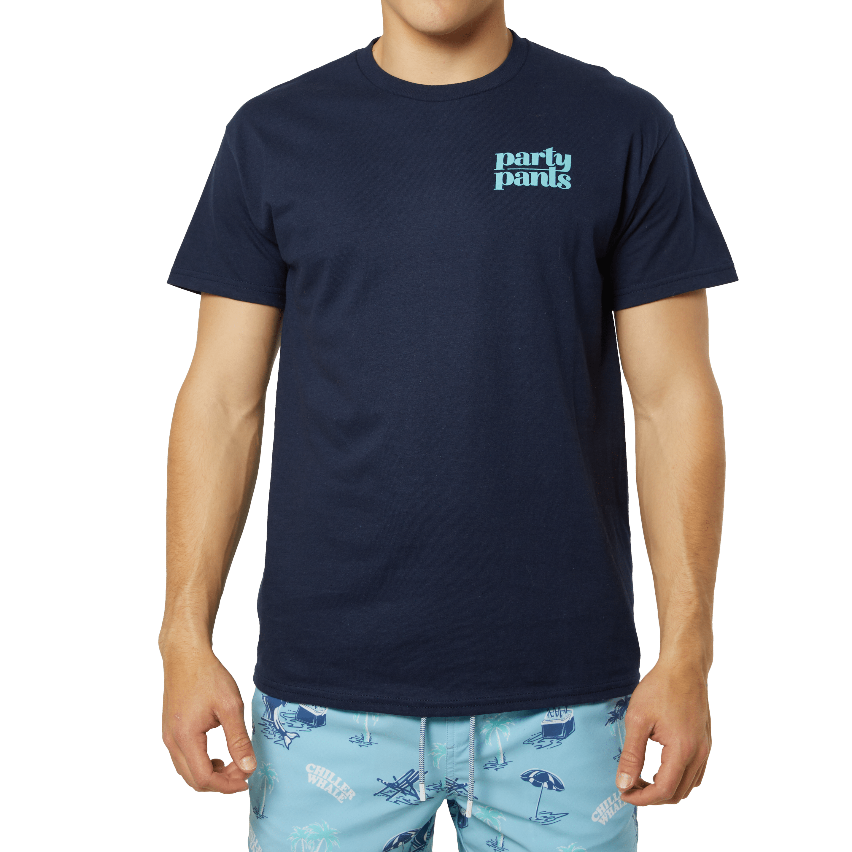 Only Cans Navy Blue T-Shirt Tees PARTY PANTS