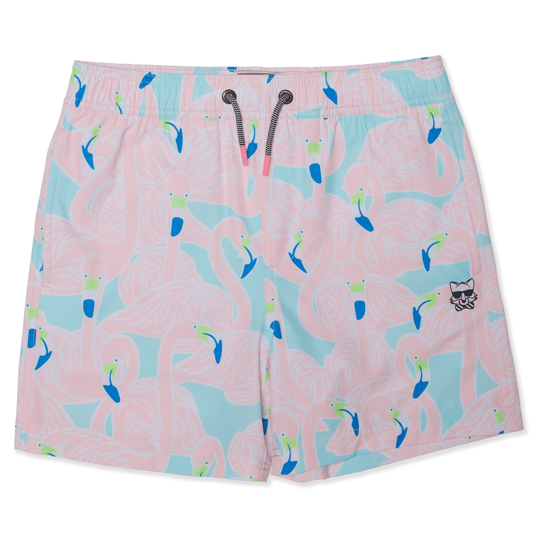 Flockin Aye Mint Green Boys Swim BOYS PARTY SHORT PARTY PANTS