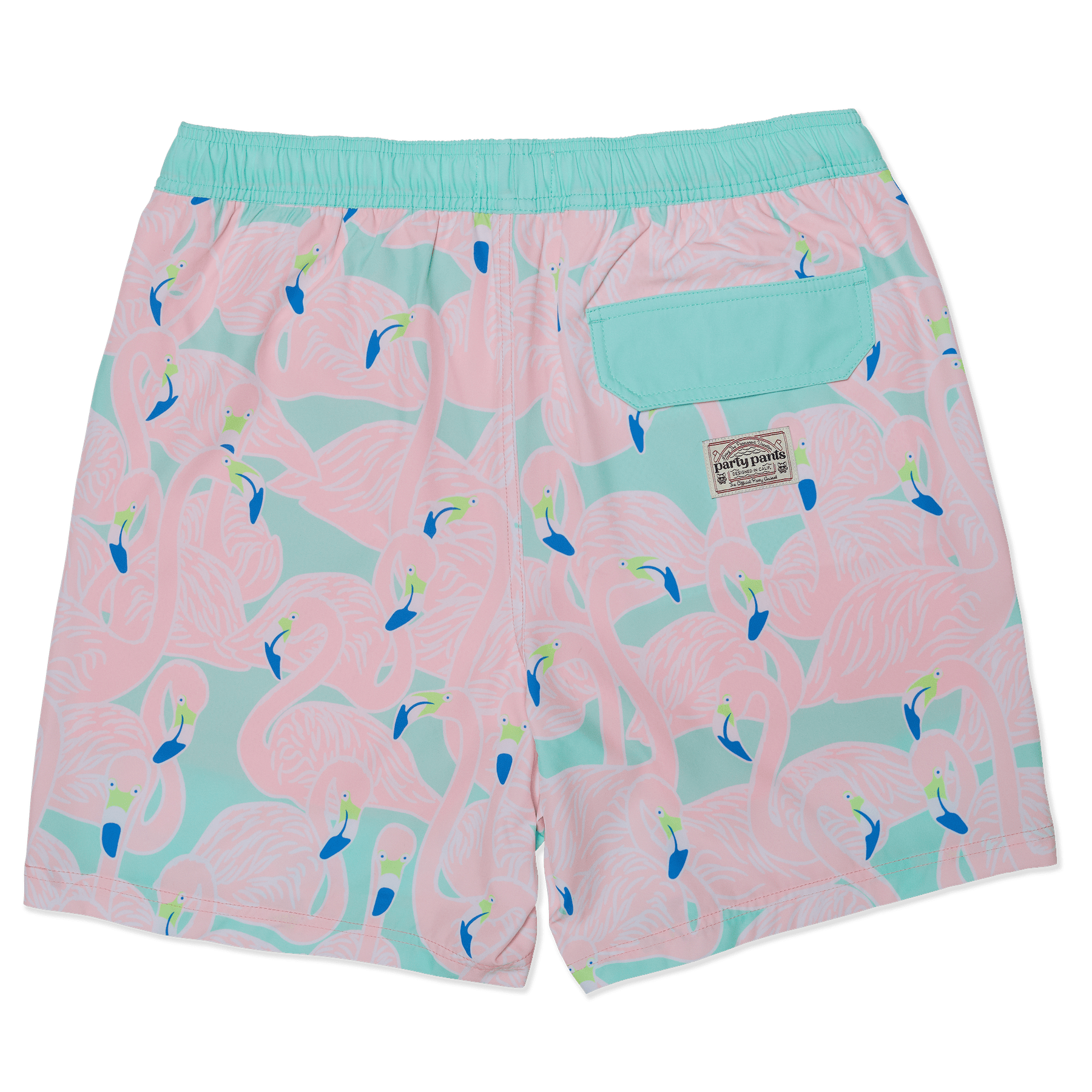 7" Flockin Aye Mint Green Happy Hour Short HAPPY HOUR SHORT PARTY PANTS
