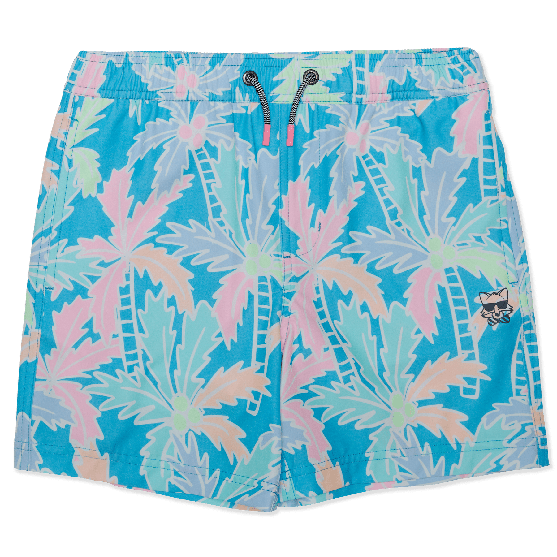 Busy Palms Cyan Boys Swim BOYS PARTY SHORT PARTY PANTS