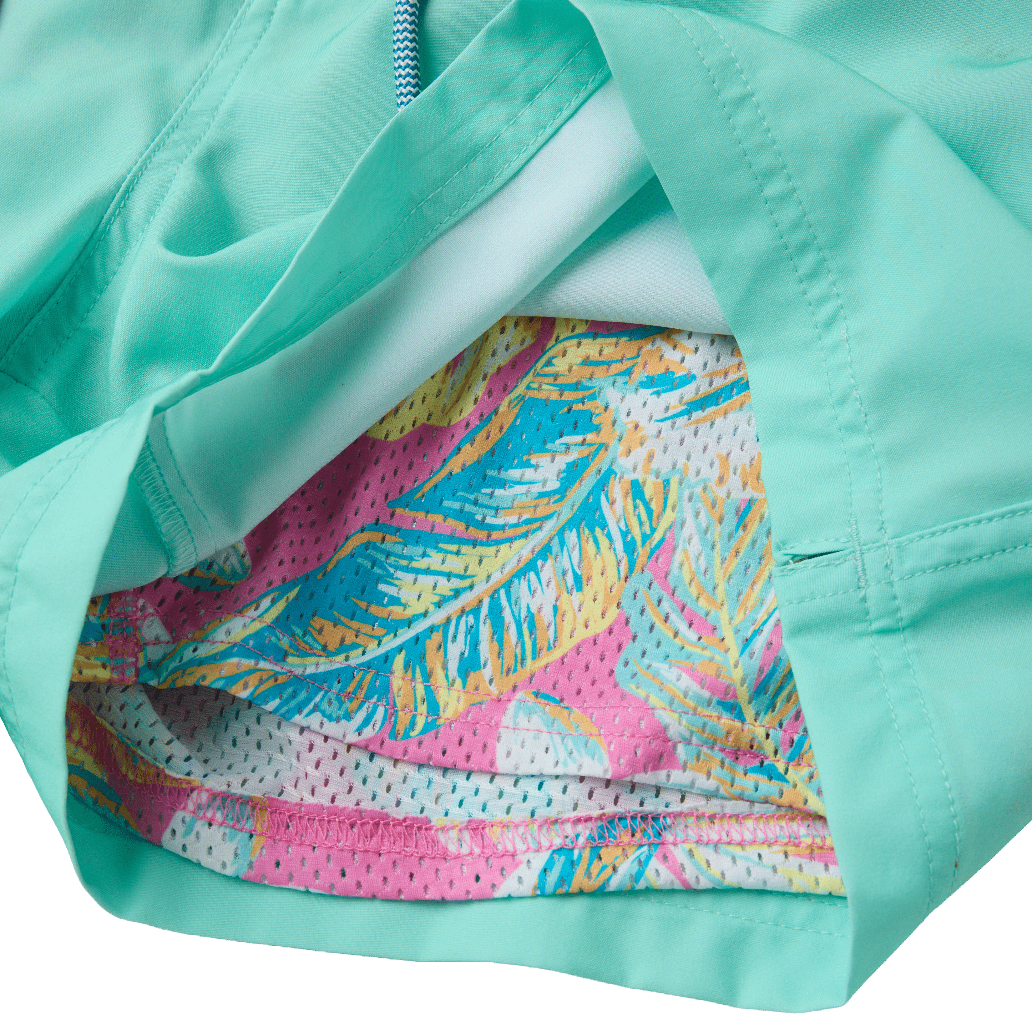 Men's 5 Inch Lined Short - Whatta Croc Magic Mint Green | Happy Hour Happy Hour Short PARTY PANTS