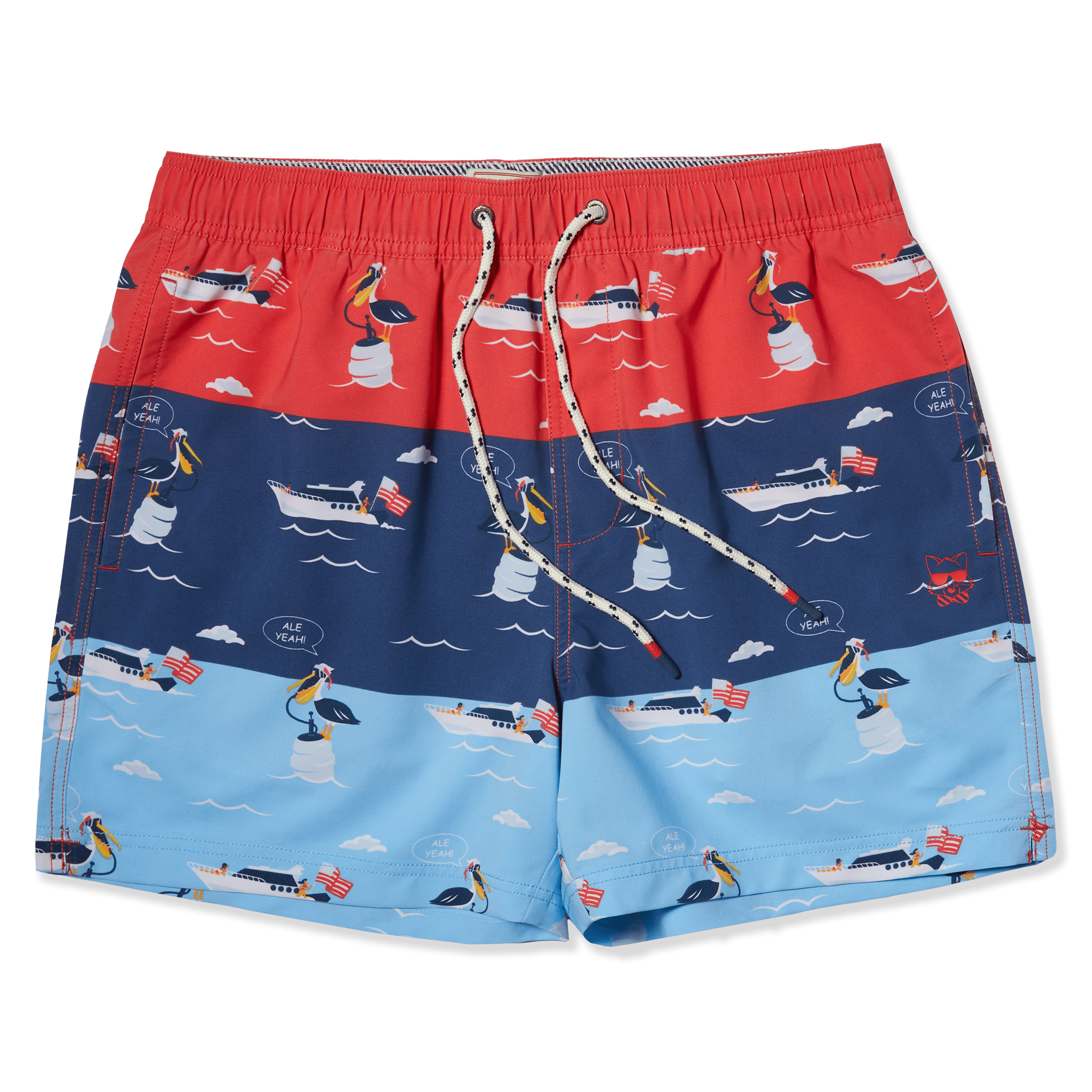 Men's 5 Inch Unlined Short - Ale Yeah Multi | Party Starter Party Starter Short PARTY PANTS