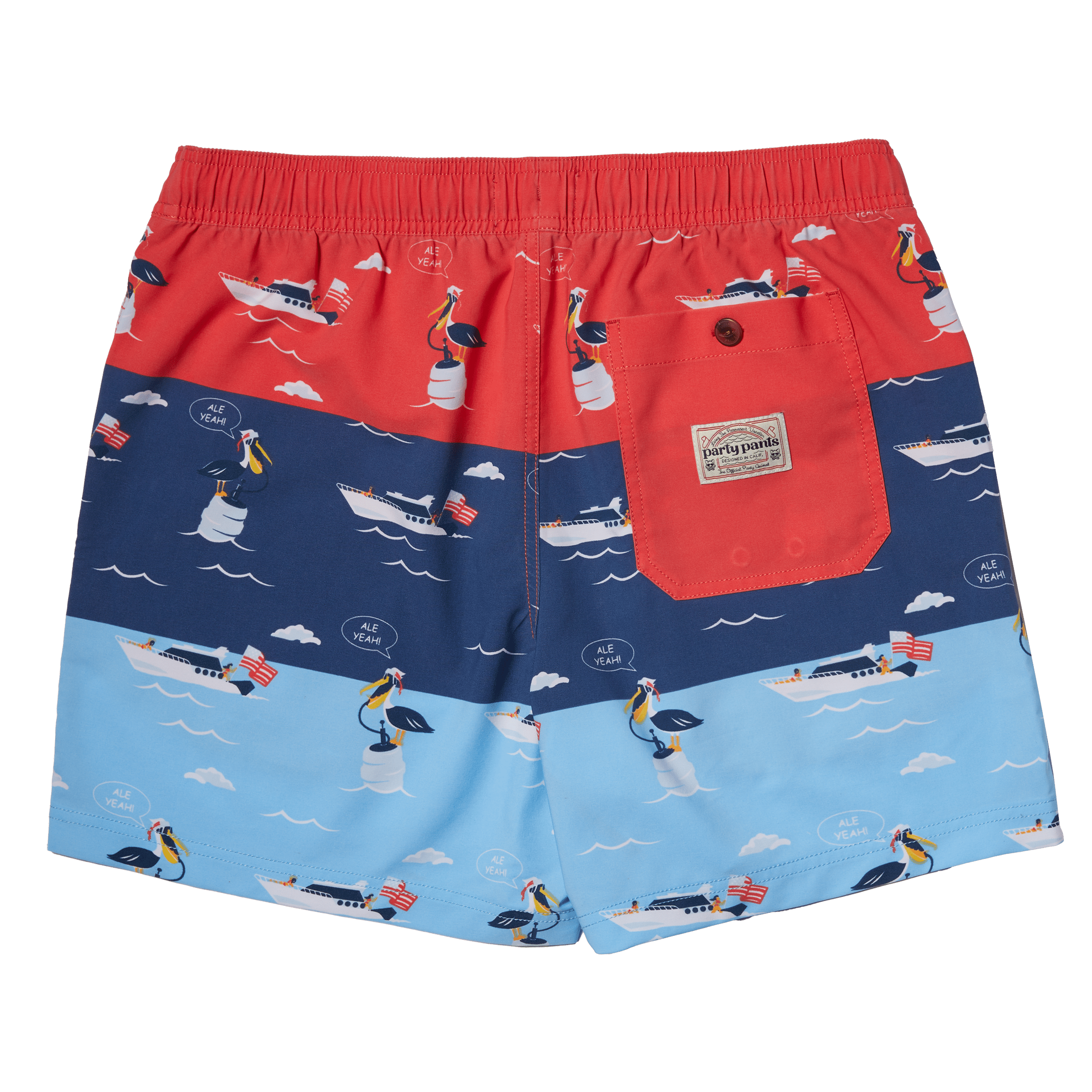 Men's 5 Inch Unlined Short - Ale Yeah Multi | Party Starter Party Starter Short PARTY PANTS