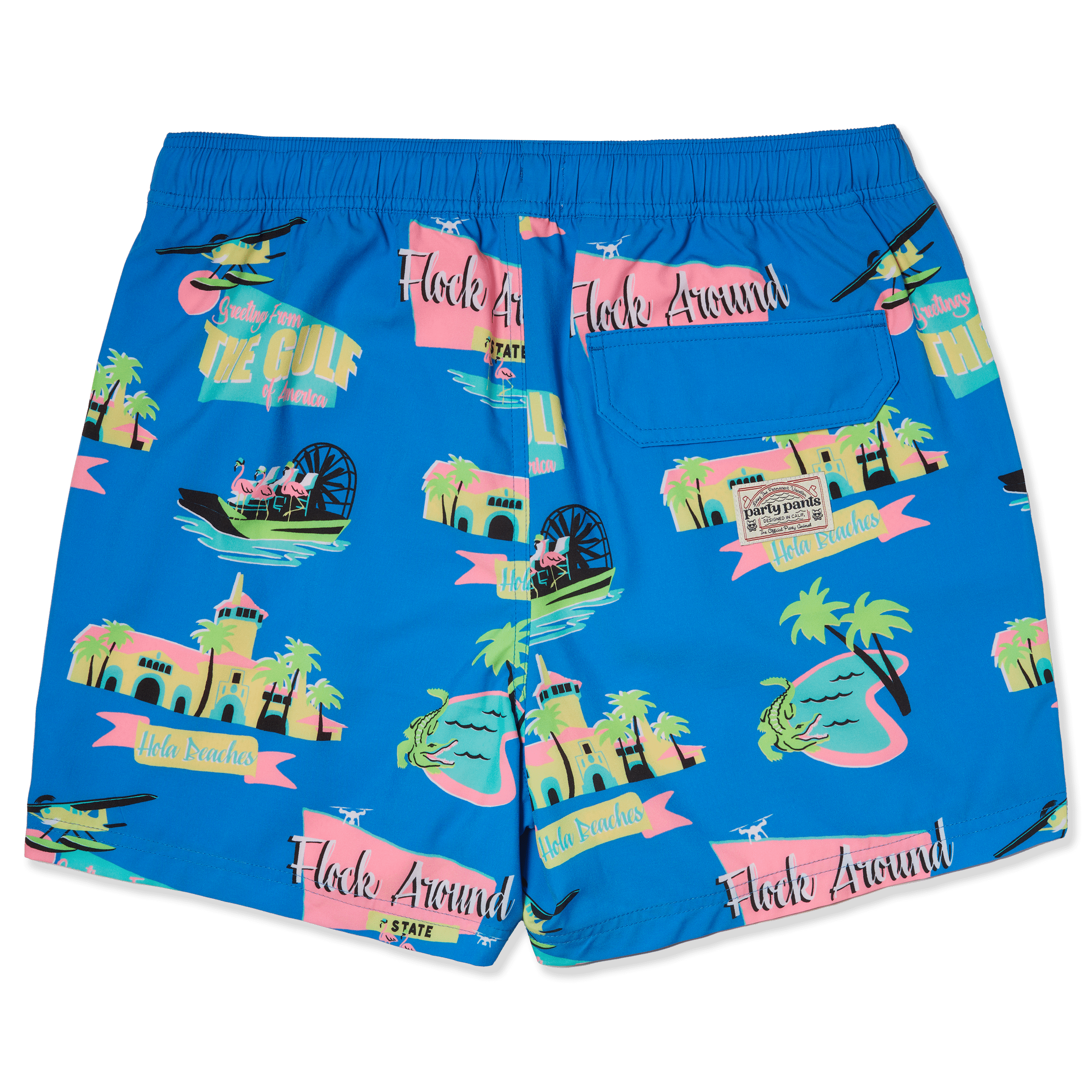 5" GULF O'MERICA HAPPY HOUR PARTY PANTS PARTY PANTS