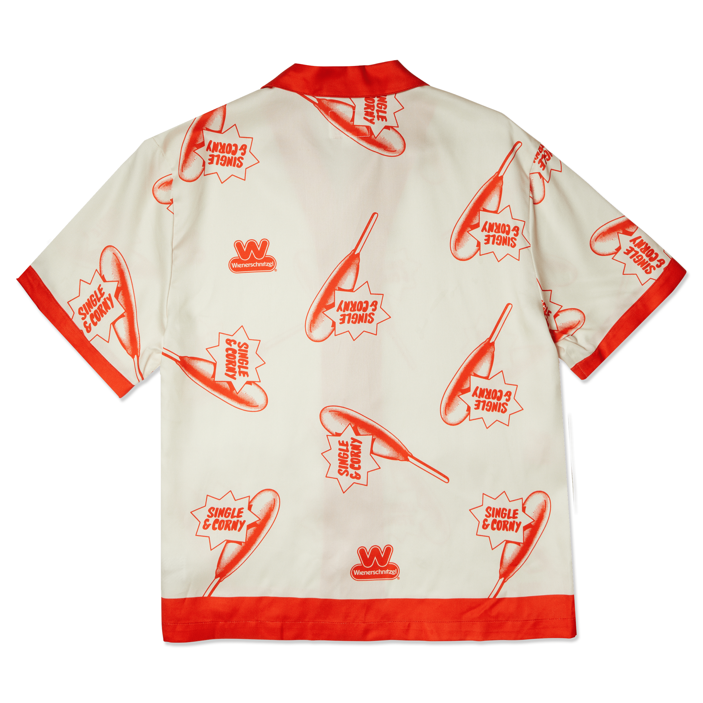 Feeling Corny Red Camp Shirt Woven PARTY PANTS