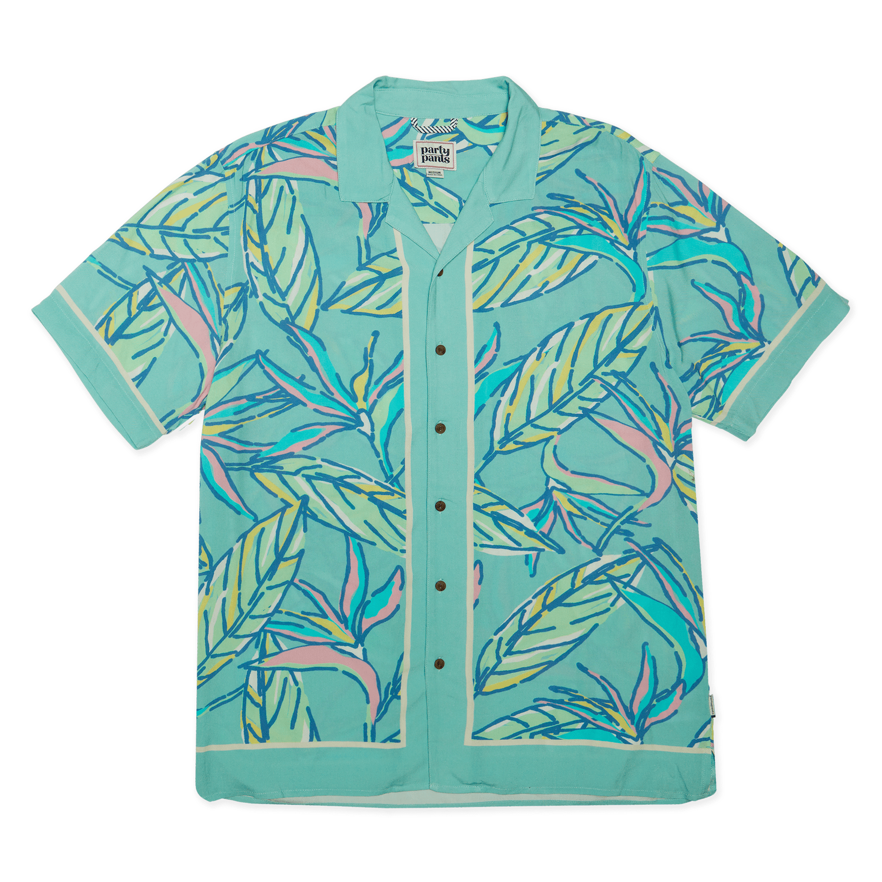 Johnny Jamaica Green Happy Hour Shirt HAPPY HOUR SHIRT PARTY PANTS